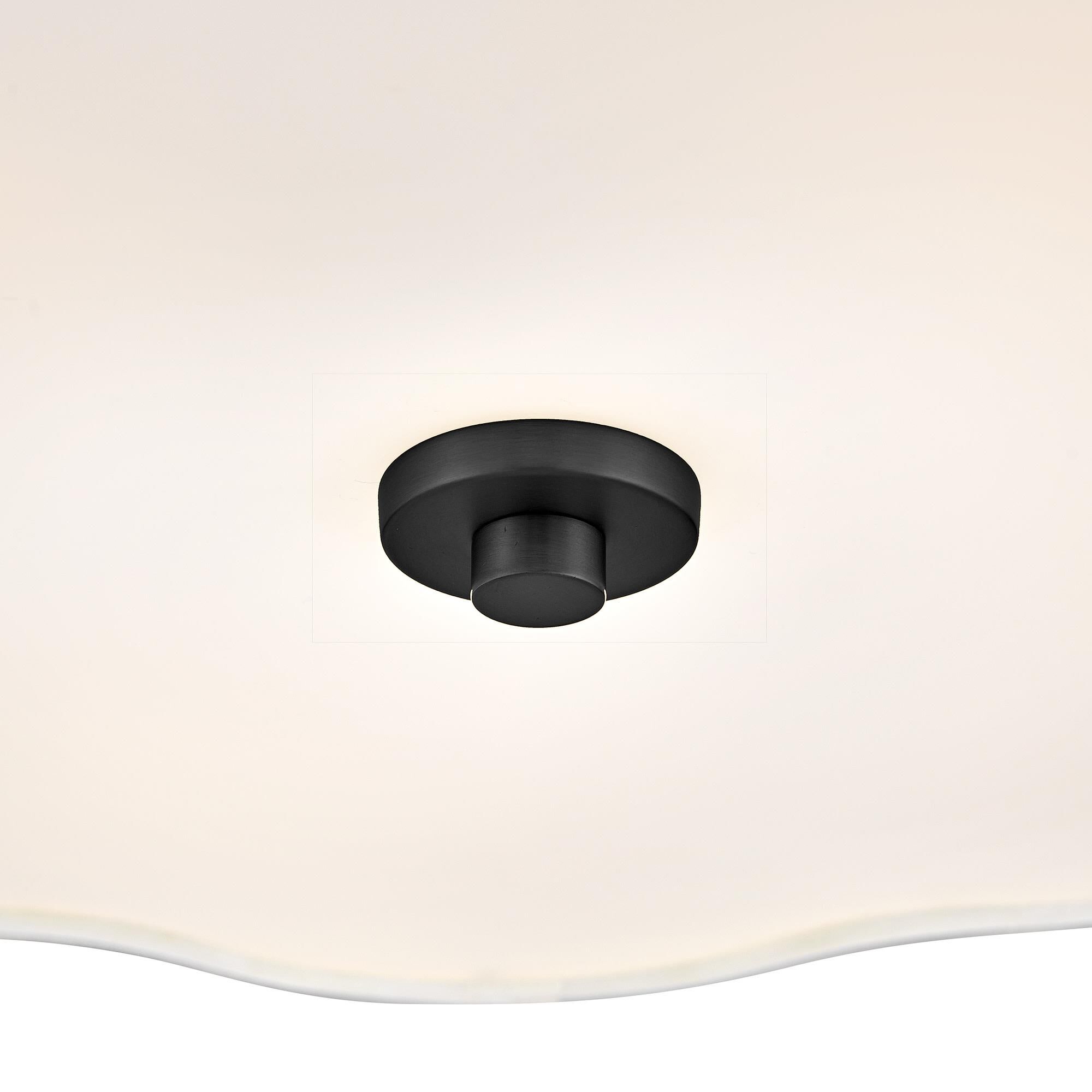 Gwen 20 Inch 4 Light Semi Flush Mount,