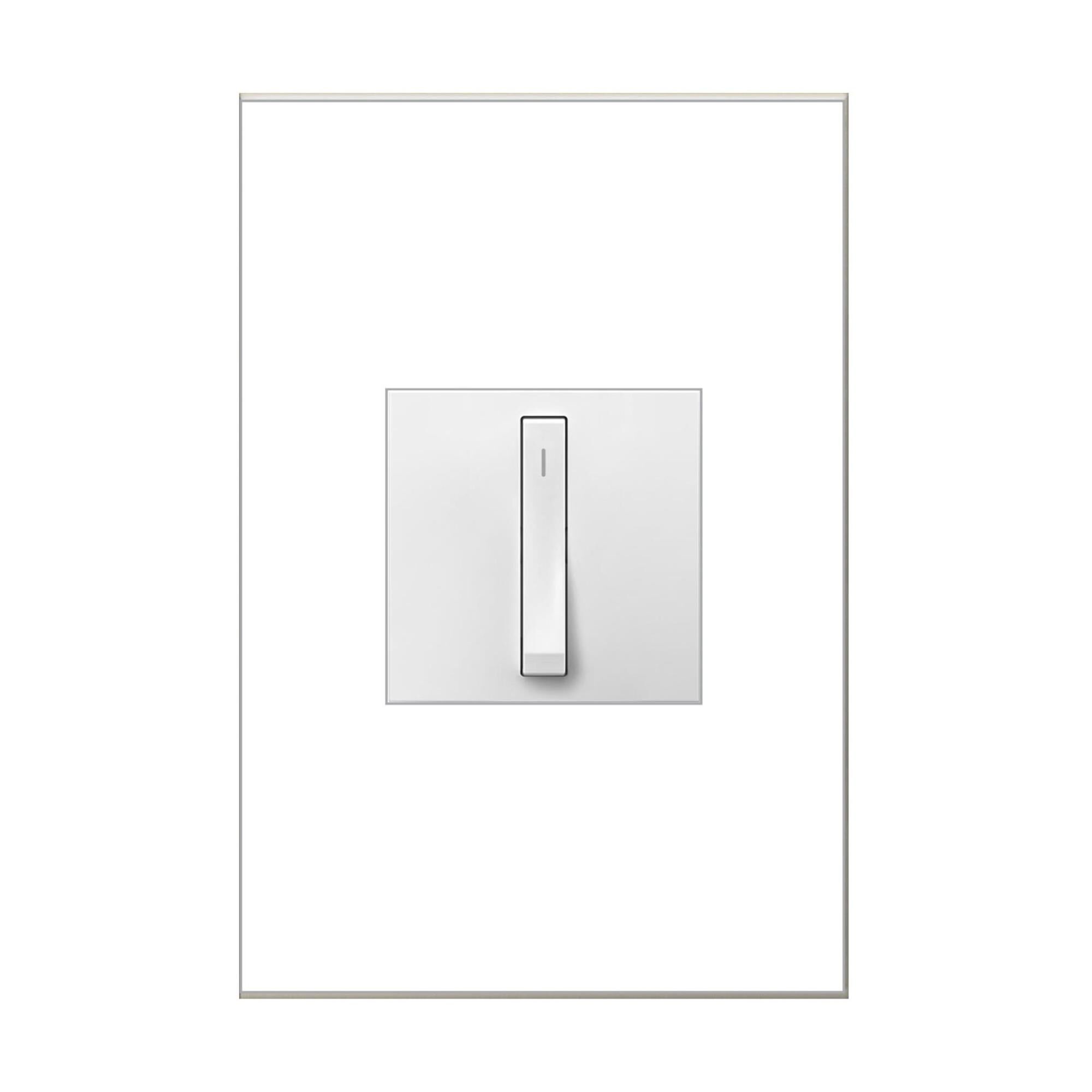 adorne Whisper Incandescent-Halogen-CFL-LED Light Switch by Legrand