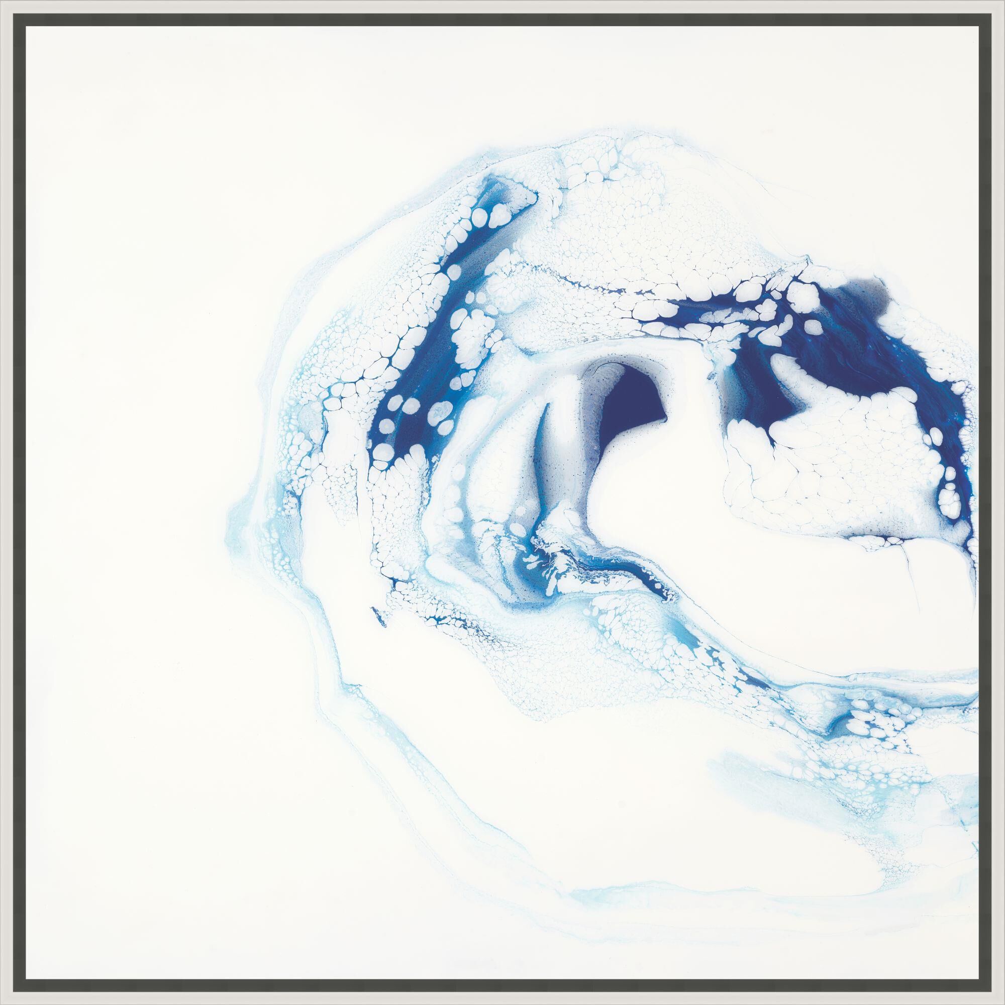 Carla White Tsunami Print by LEVEL57