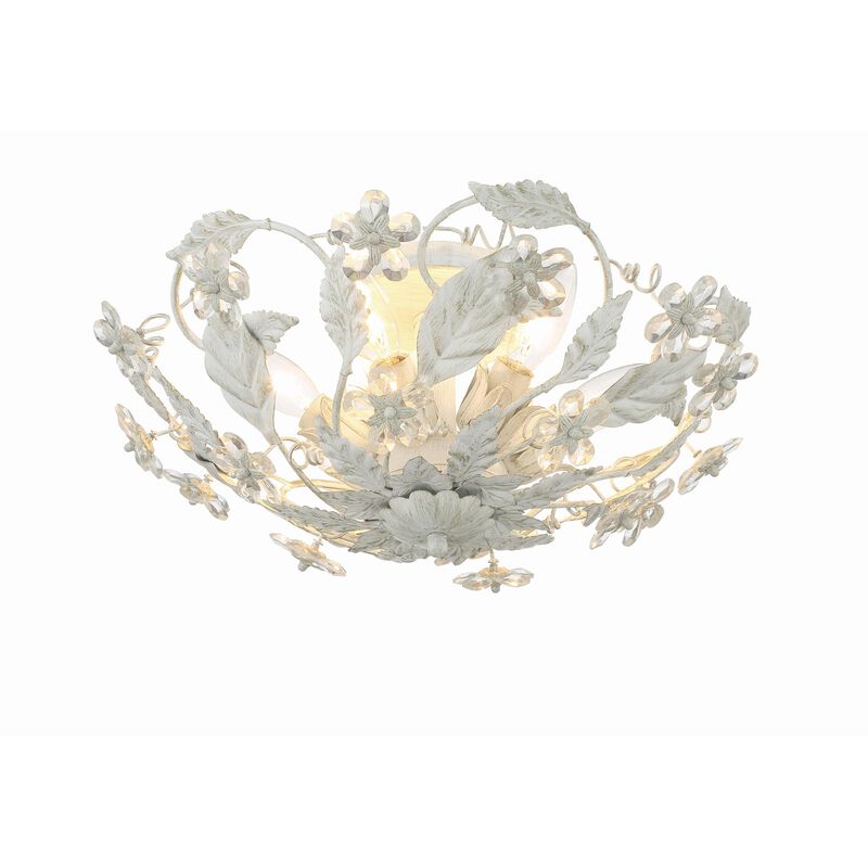Paris Market 16 Inch 6 Light Semi Flush Mount by Crystorama