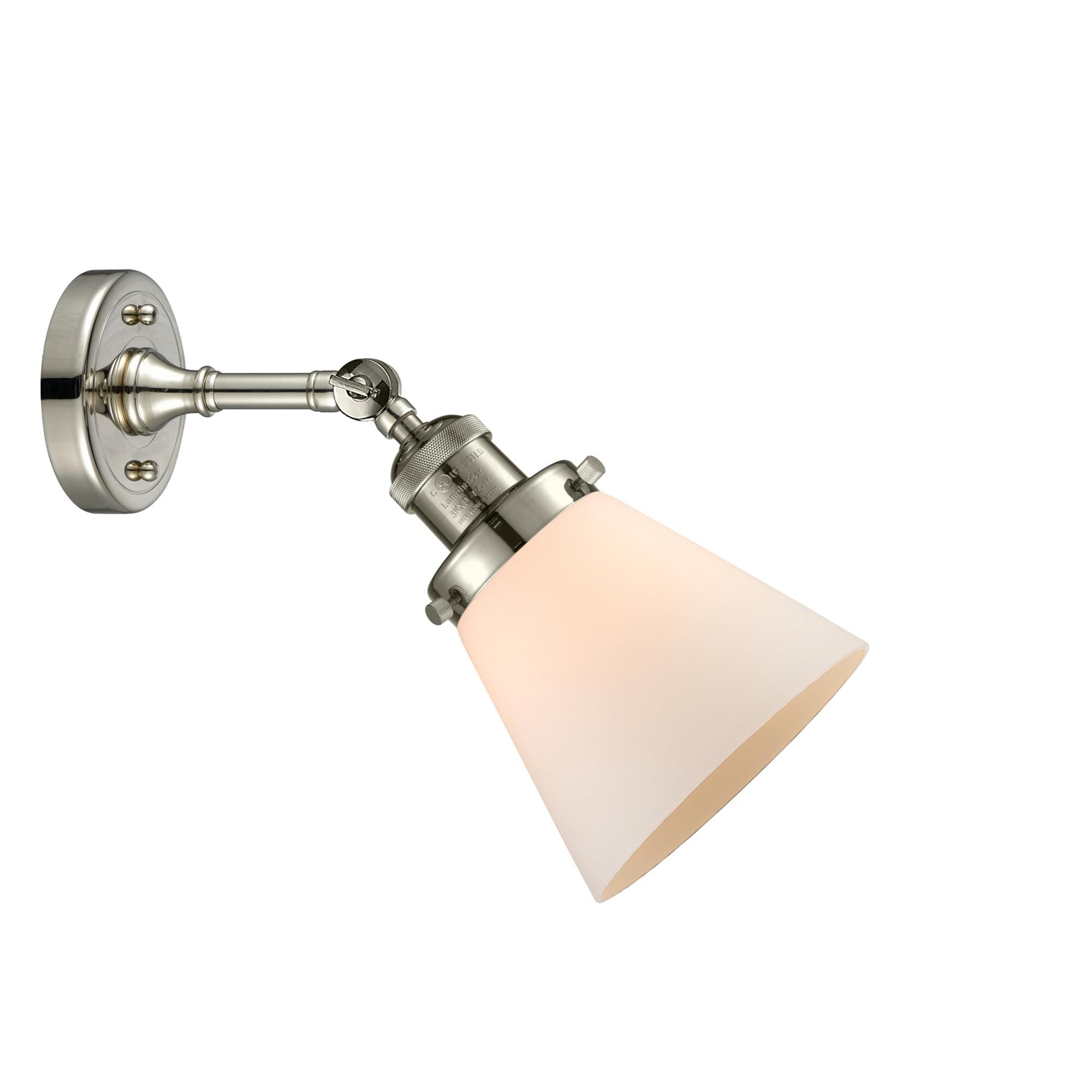 Shown in Polished Nickel finish and Frosted glass and None accent