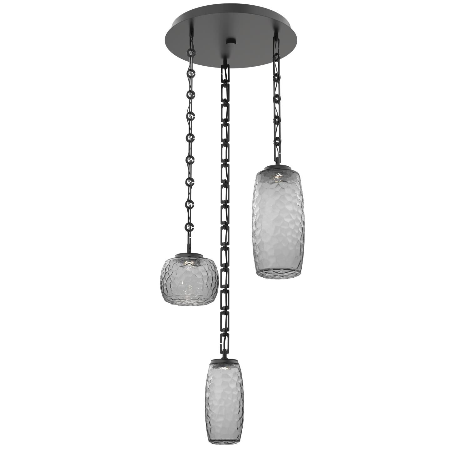 Levi Wilson Vessel 19 Inch Multi Light Pendant by Hammerton Studio