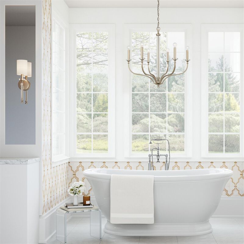 Breigh 32 Inch 6 Light Chandelier by Capital Lighting Fixture Company
