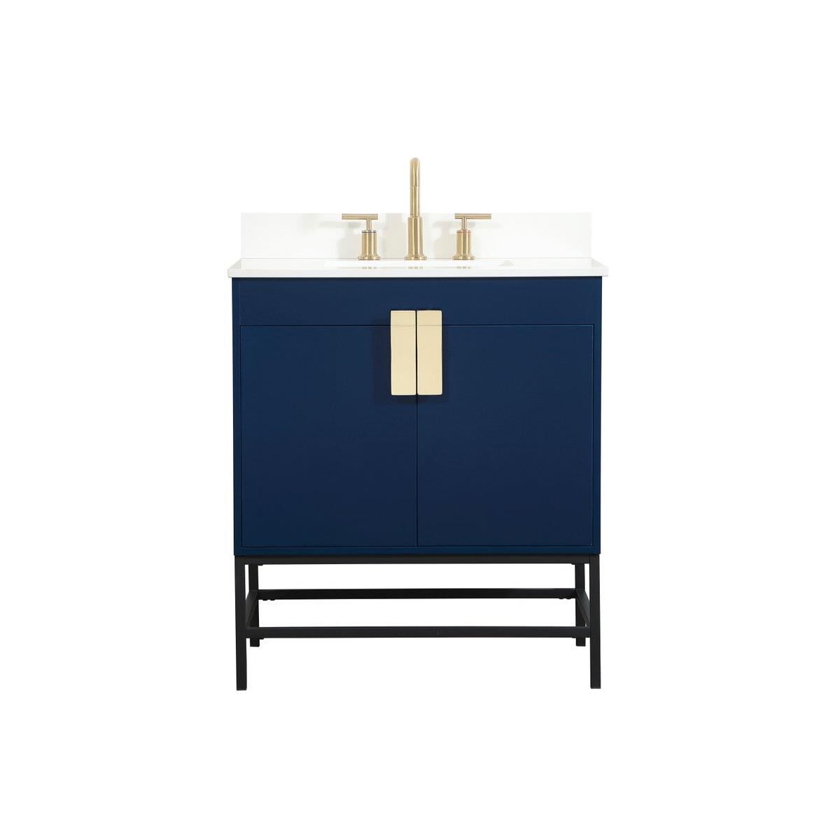 Shown in Blue finish