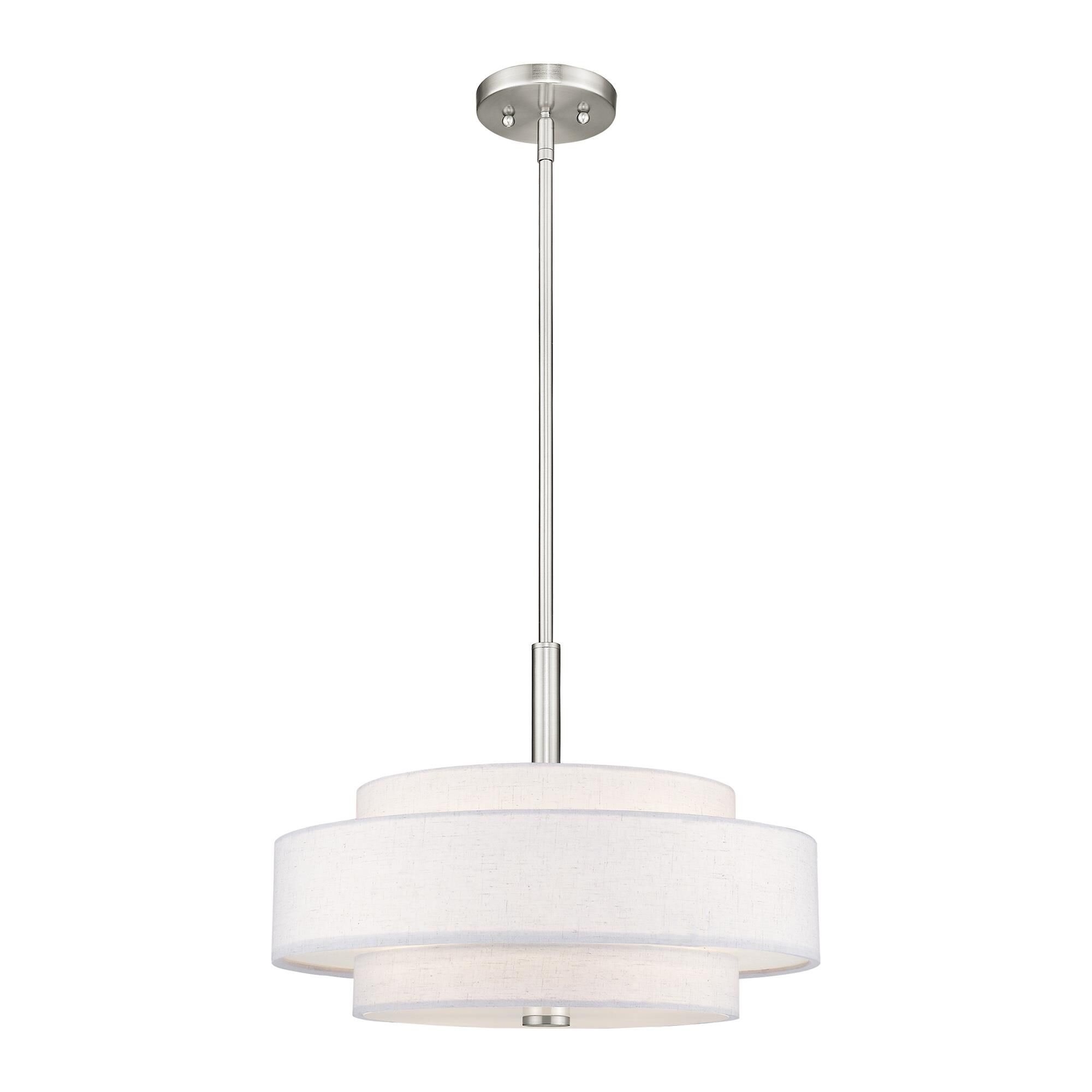 Shown in Brushed Nickel finish