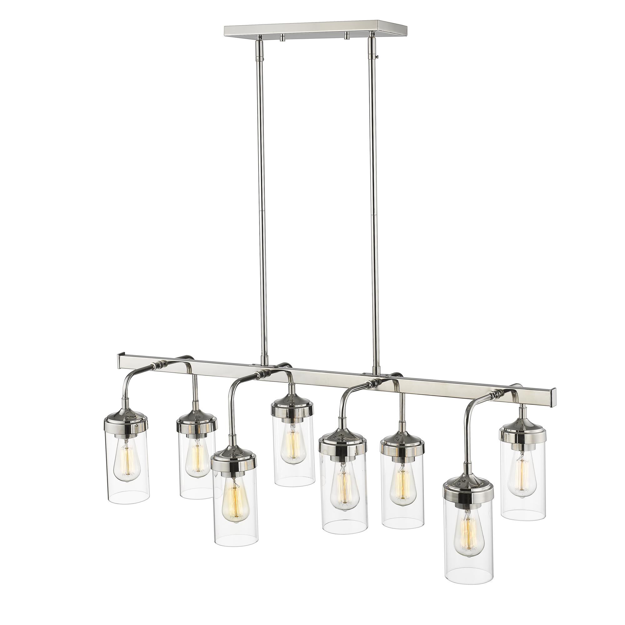 Calliope 40 Inch 8 Light Linear Suspension Light by Z-Lite
