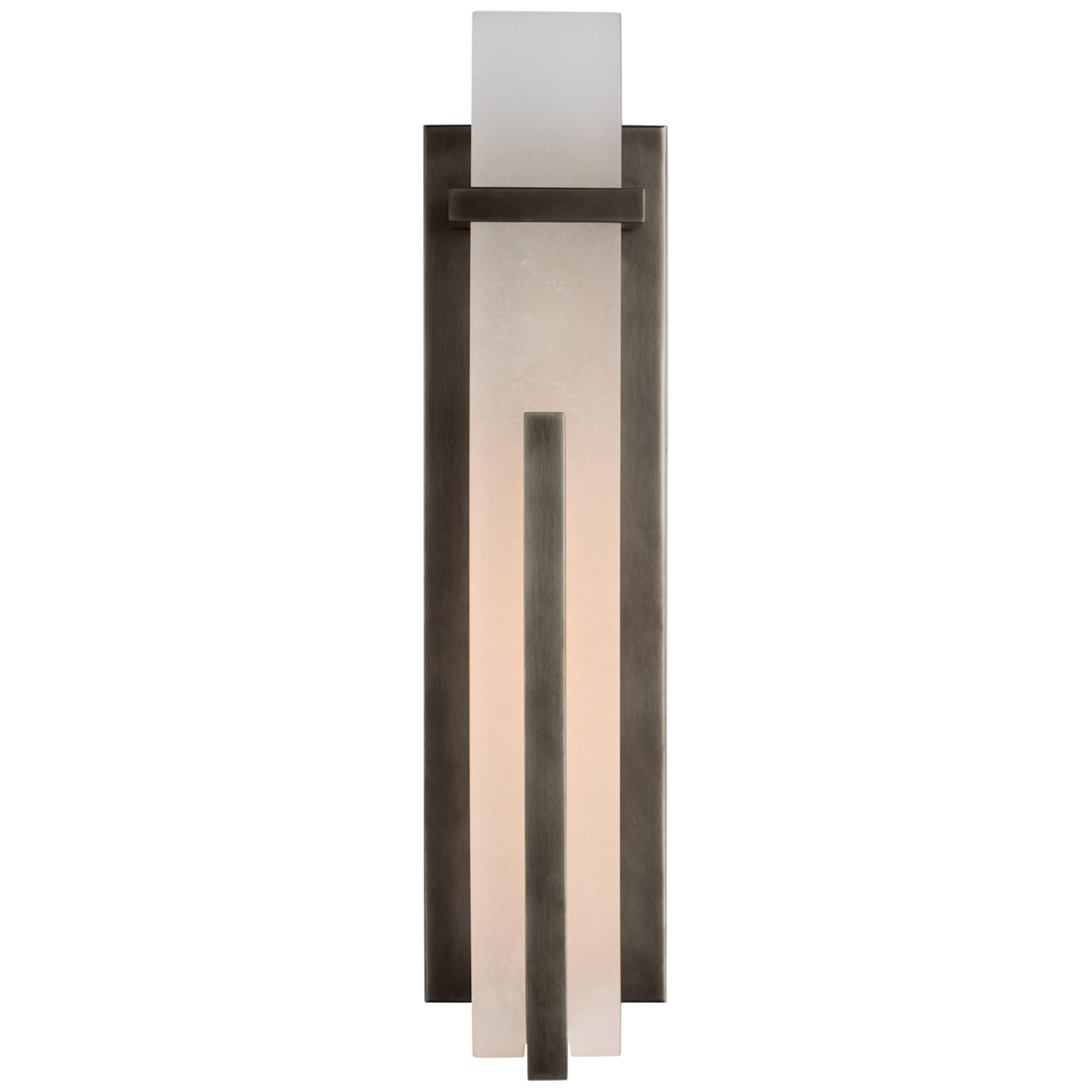 Shown in Bronze finish and Alabaster shade