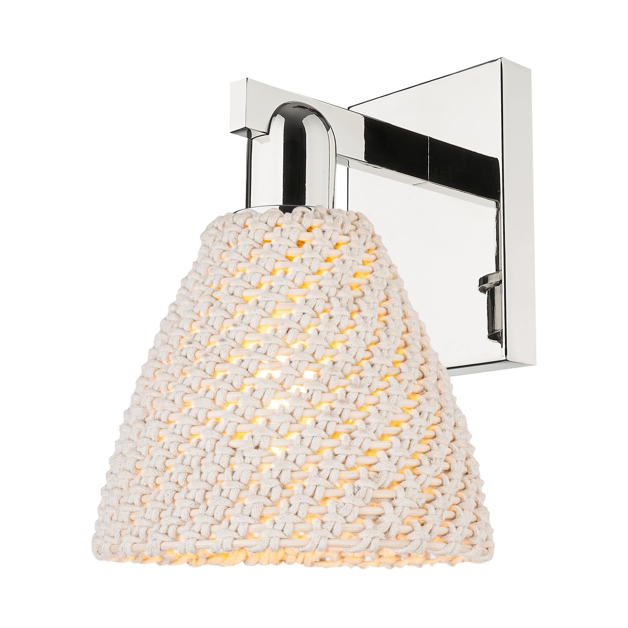 Bruno Marashlian Natural Ballston Dome 11 Inch Wall Sconce by Innovations Lighting