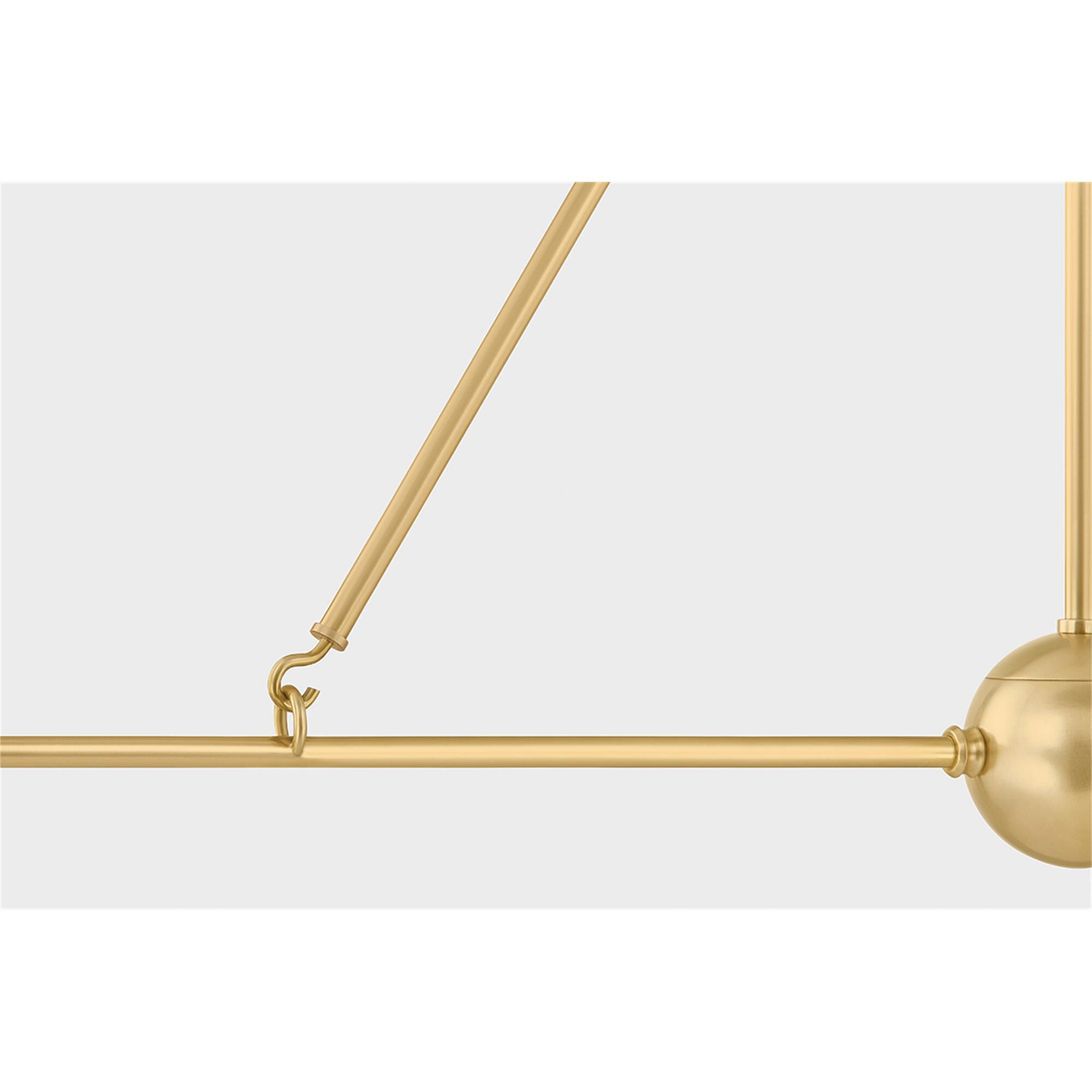 Mark D. Sikes Burghley Small Linear Chandelier,