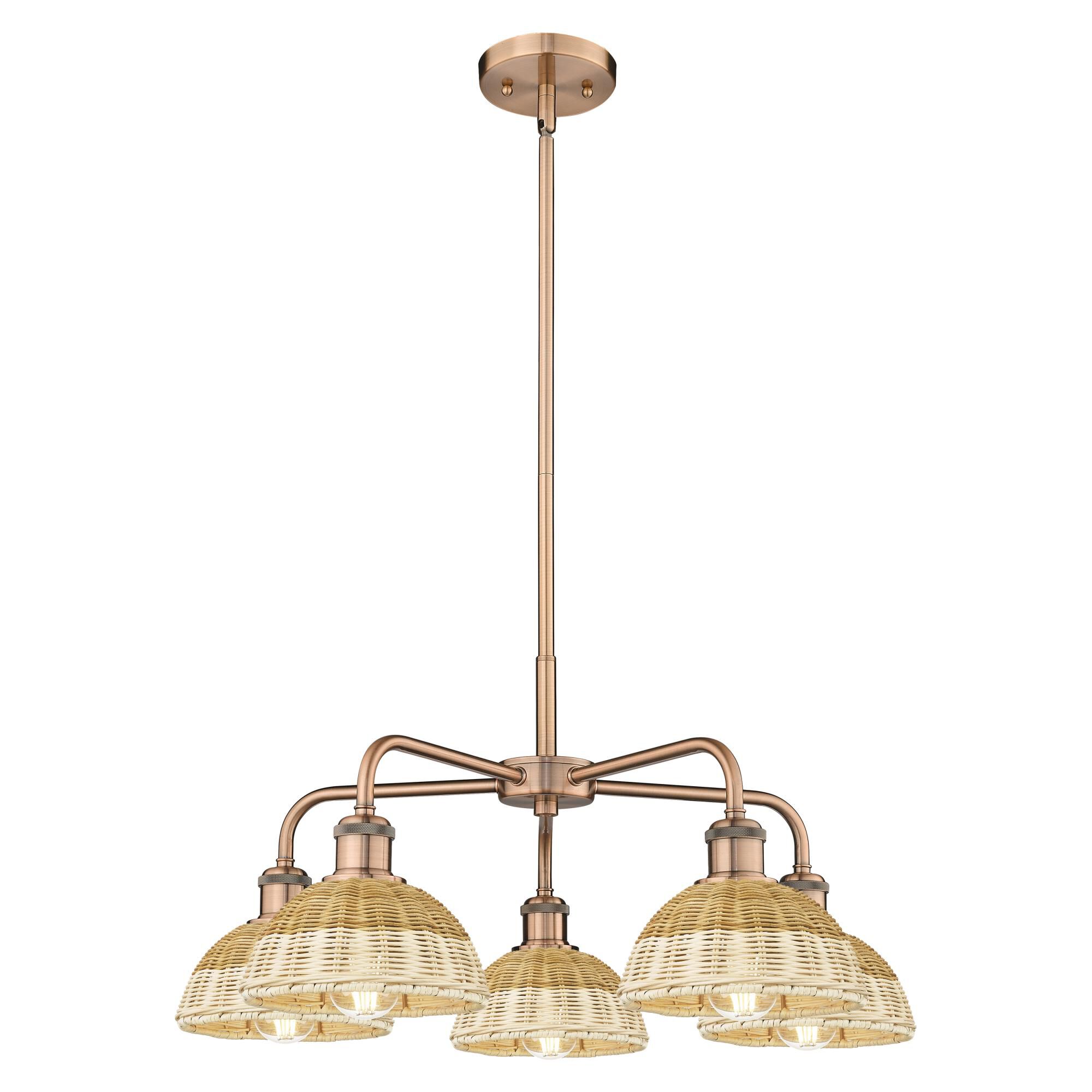 Bruno Marashlian Bristol Natural II 26 Inch Chandelier by Innovations Lighting