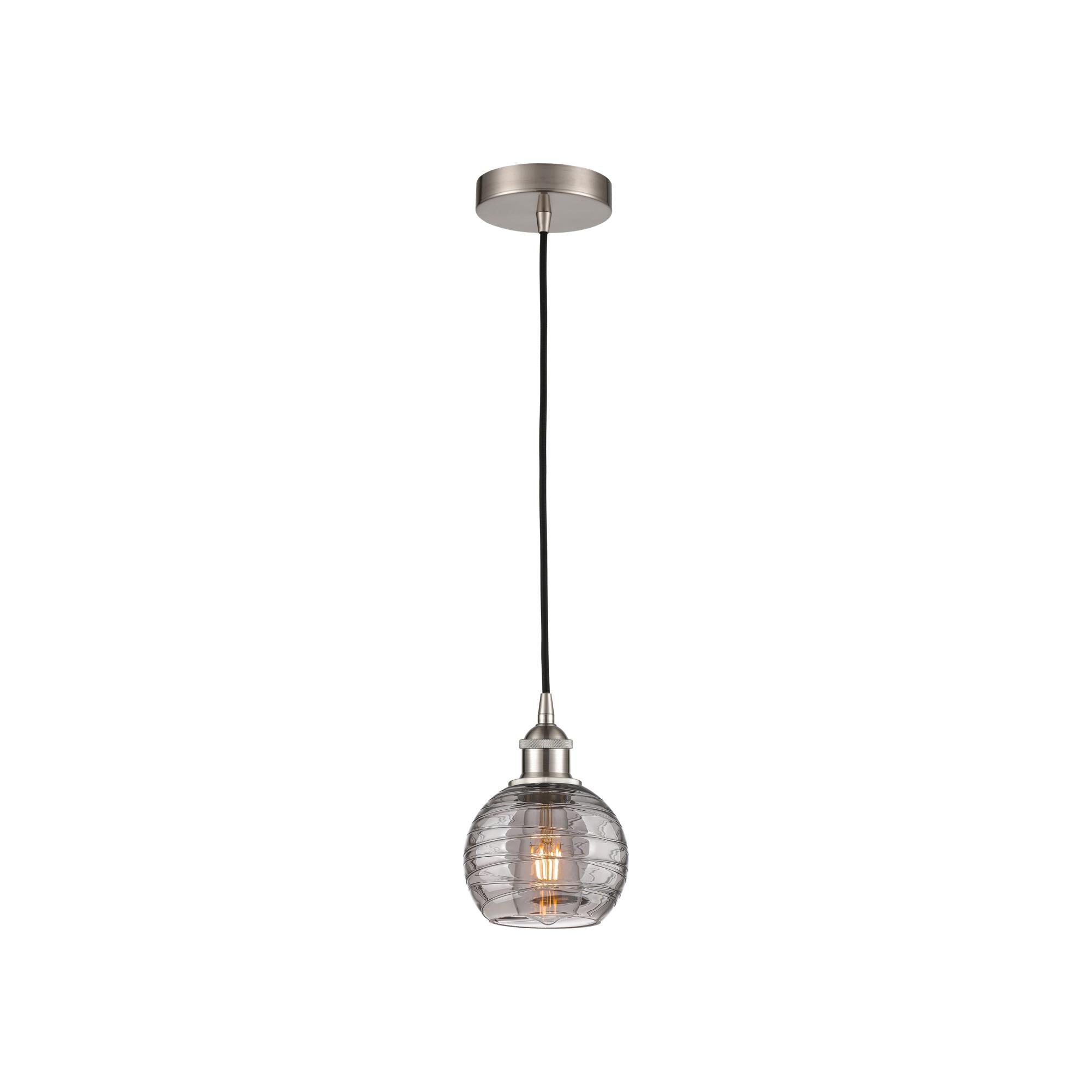 Bruno Marashlian Athens Deco Swirl 6 Inch Mini Pendant by Innovations Lighting