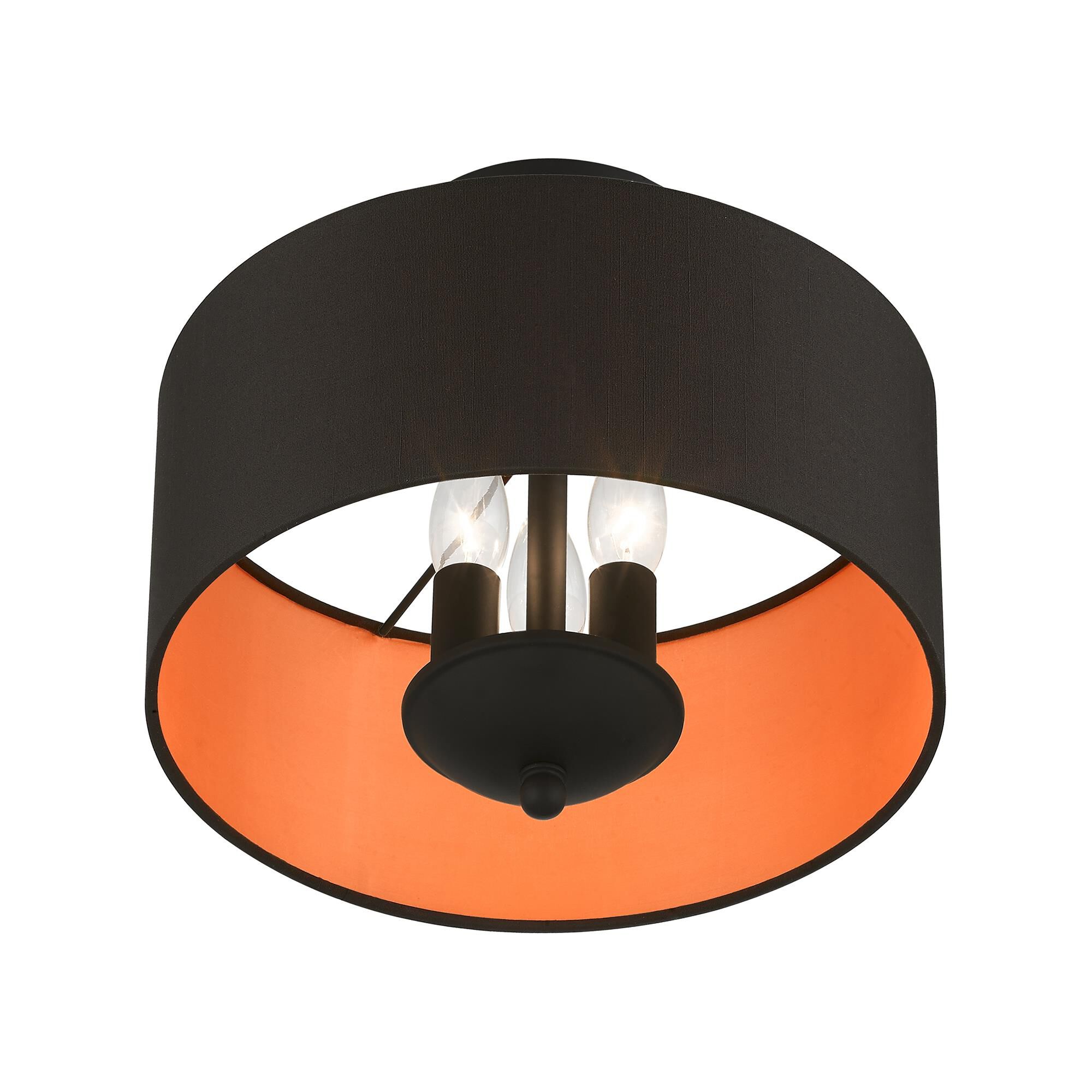 Bradhurst 3 Light Semi Flush Mount by Livex Lighting