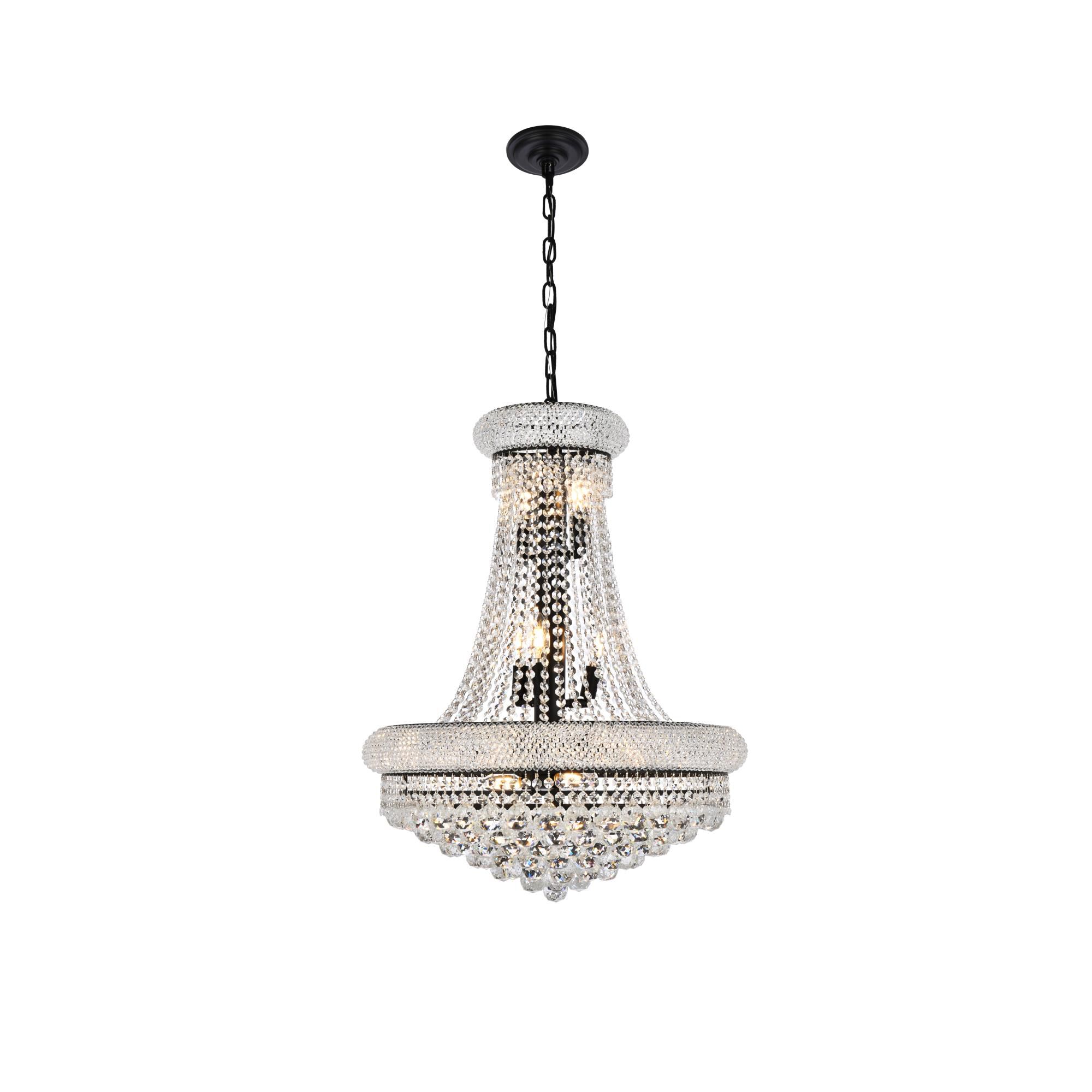Primo 24 Inch 14 Light Chandelier by Elegant Lighting