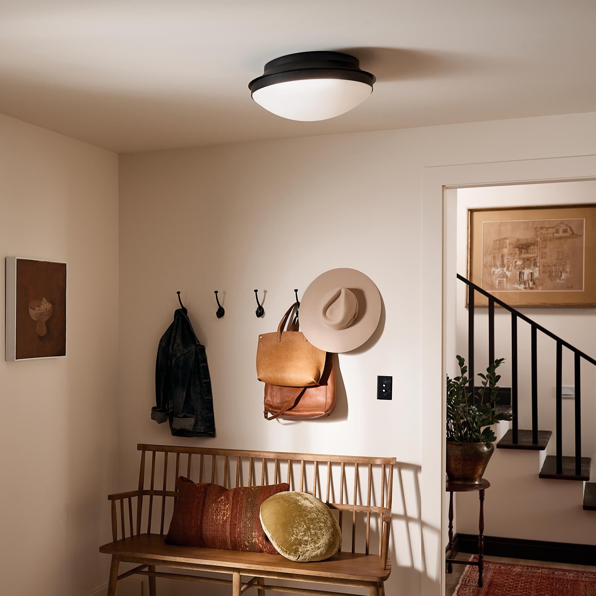 Bretta 3 Light Flush Mount by Kichler Lighting