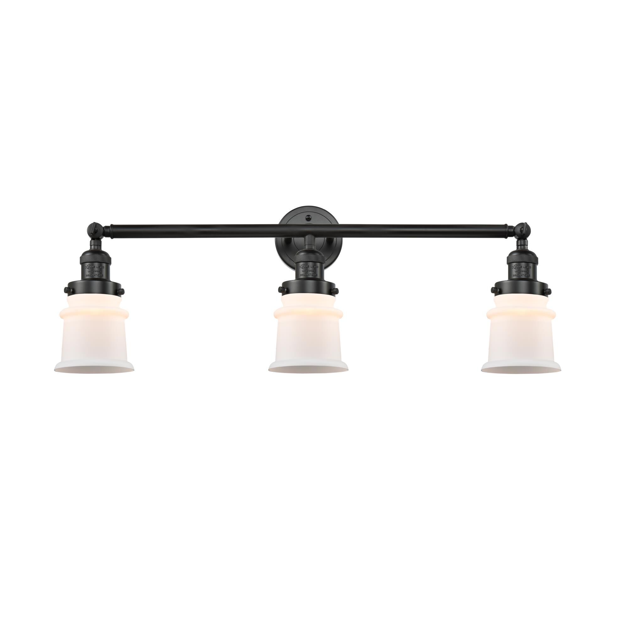 Bruno Marashlian Small Canton 30 Inch 3 Light Bath Vanity Light by Innovations Lighting