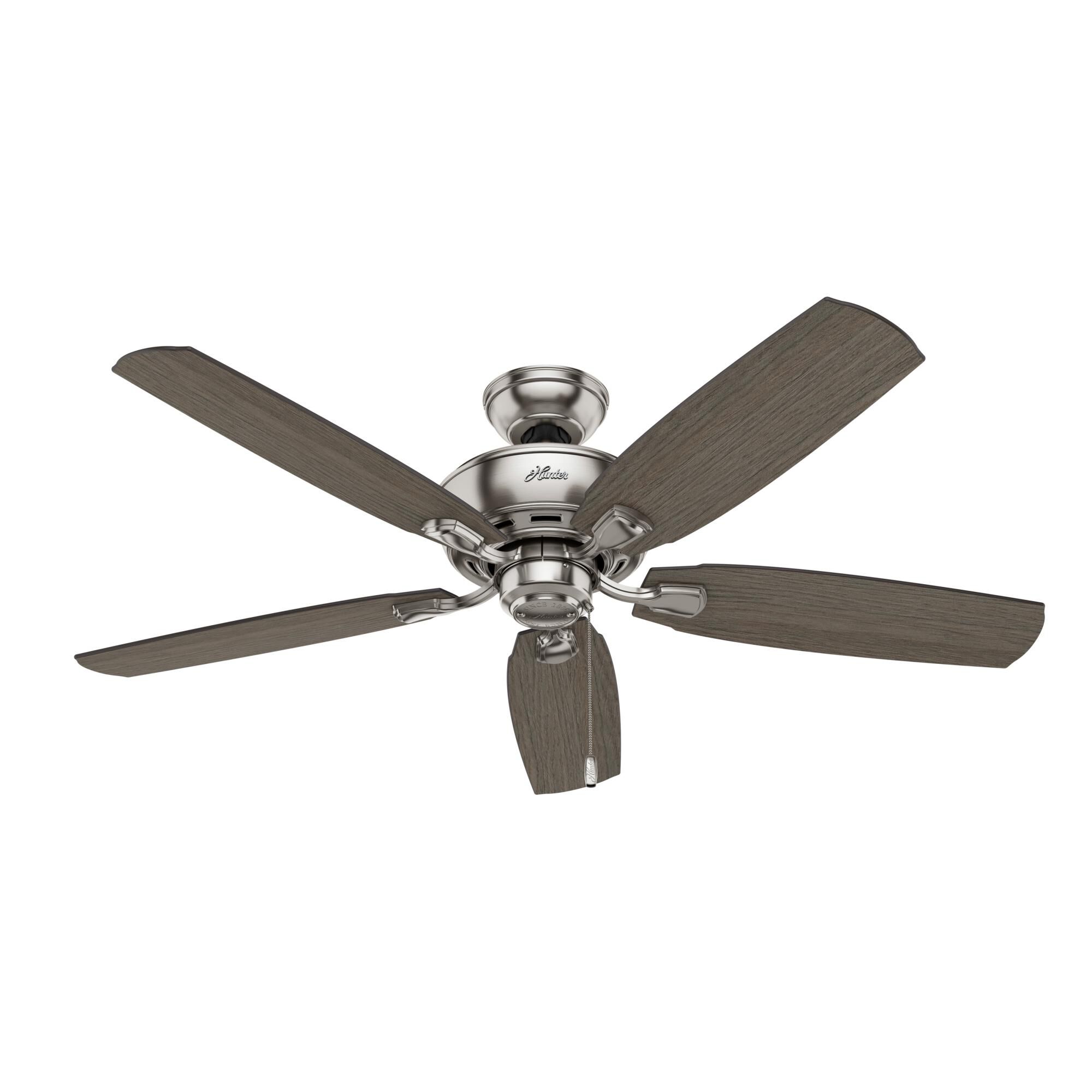 Amberlin 52 Inch Ceiling Fan with Light Kit by Hunter Fan