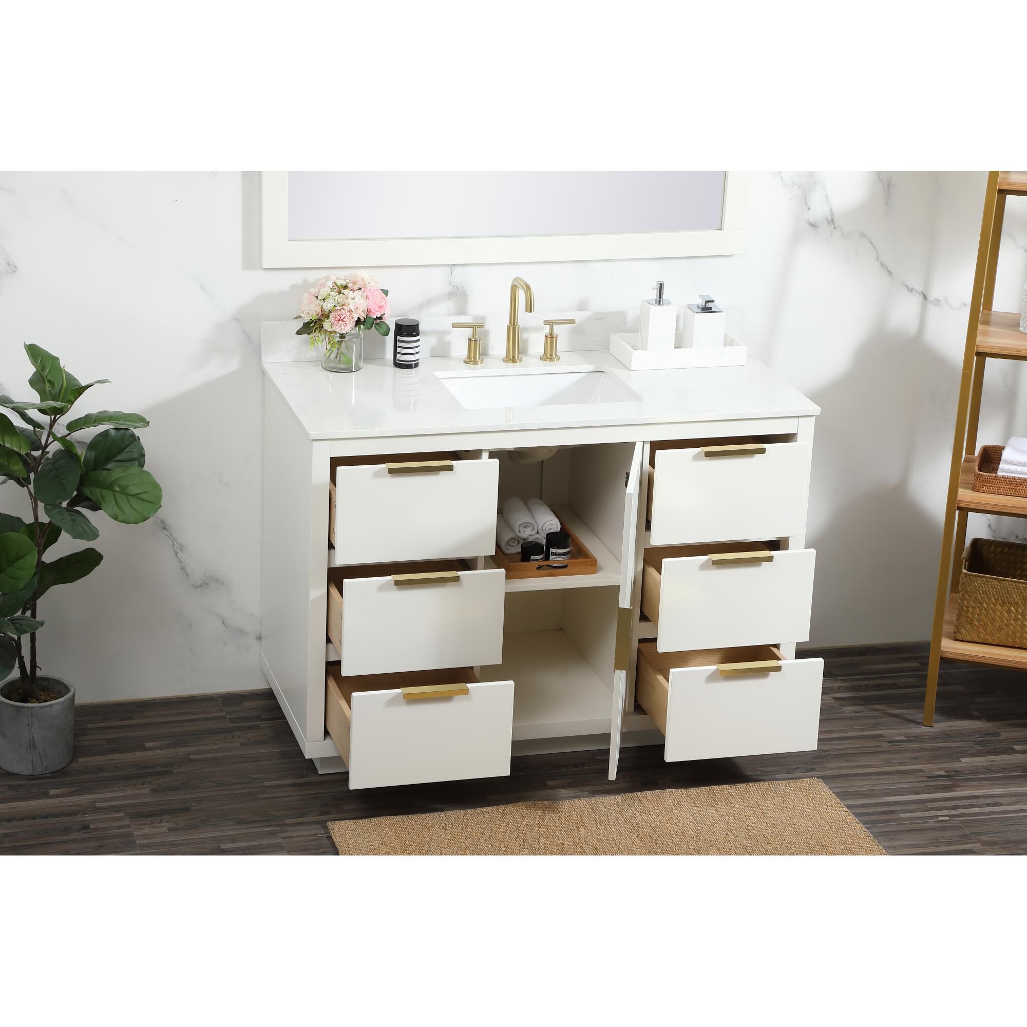 Blake 48 Inch Bath Vanity by Elegant Decor