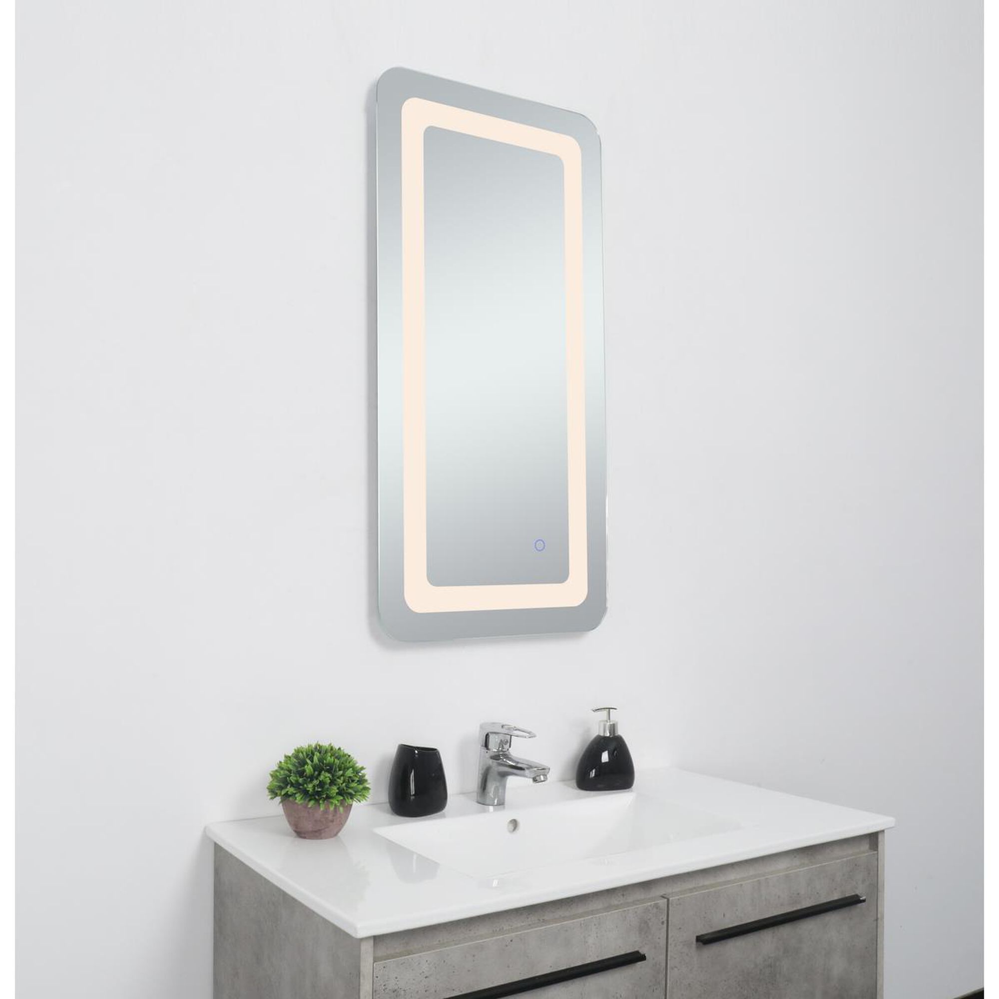 Genesis 36 Inch LED Lighted Mirror,