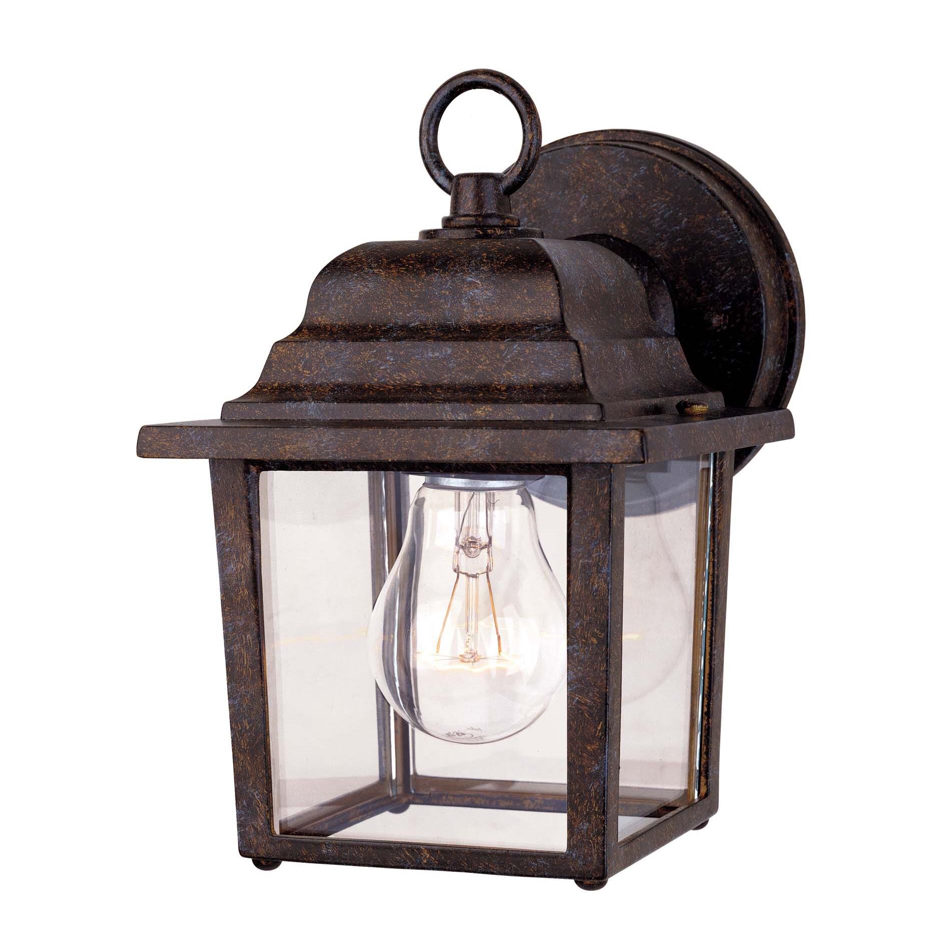 Savoy House Exterior Collections 9 Inch Tall Outdoor Wall Light