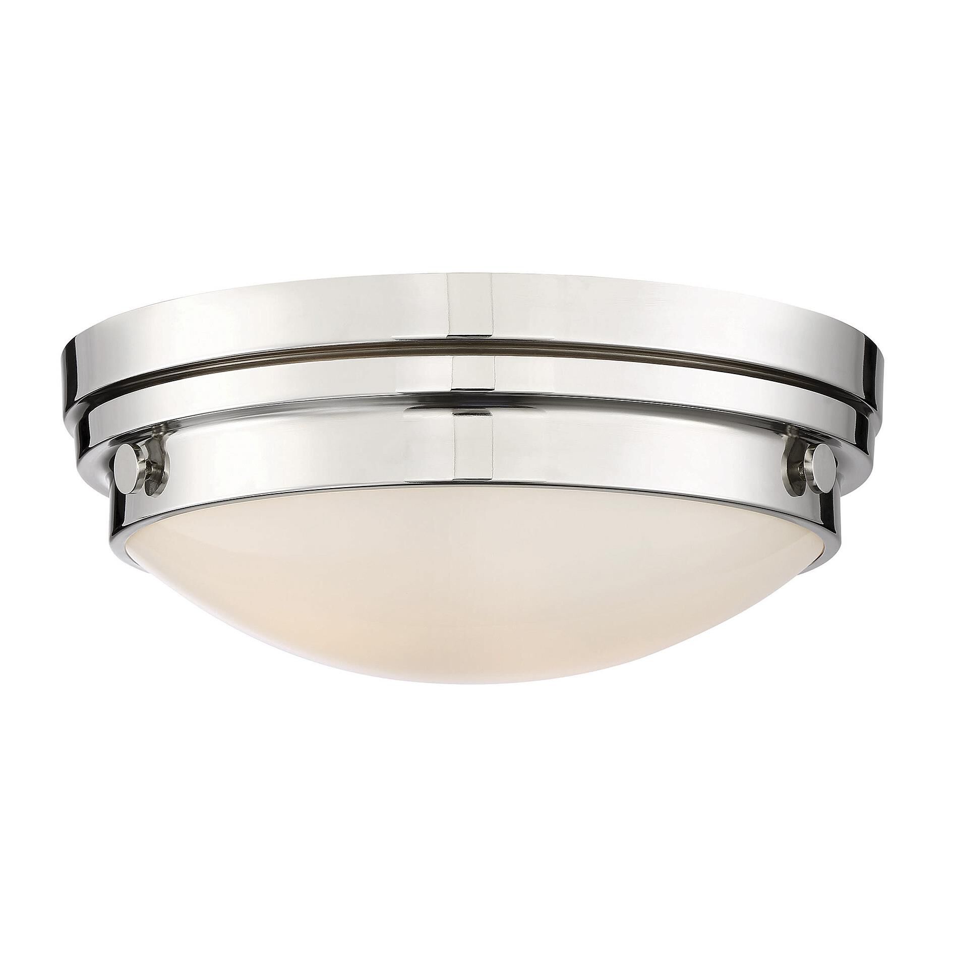 Lucerne 13 Inch 2 Light Flush Mount by Savoy House