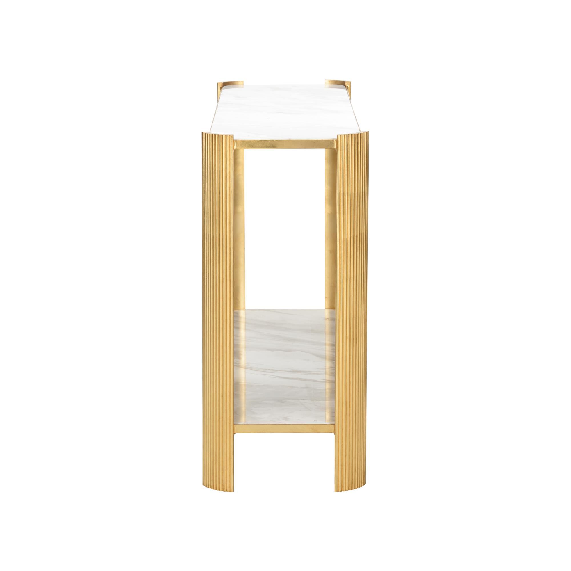 Elizabeth Wicker Rockefeller 59 Inch Console Table by Chelsea House