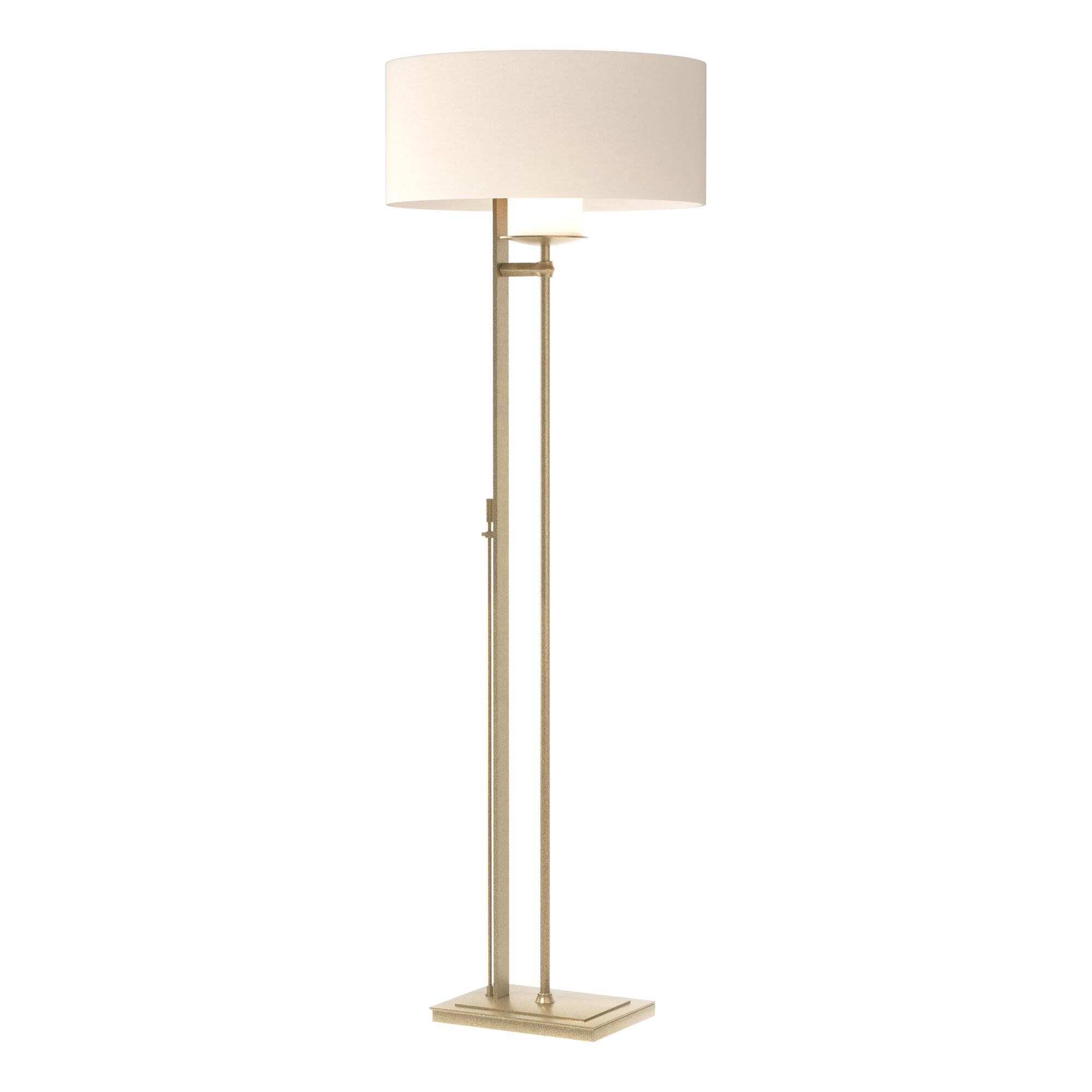 Shown in Soft Gold finish and Flax shade
