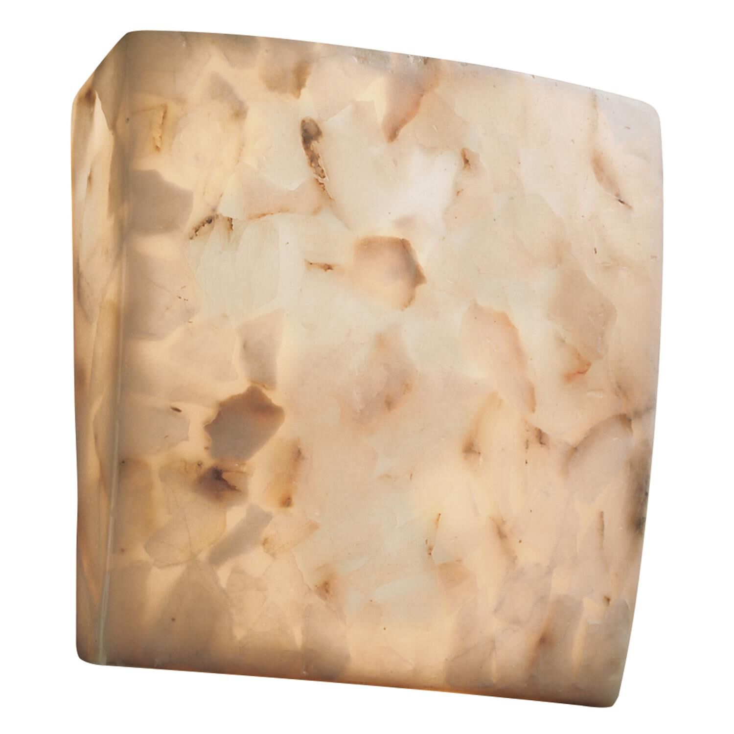 Alabaster Rocks! 8 Inch Wall Sconce by Justice Design Group