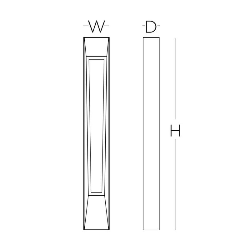 Rowan 20 Inch Tall LED Outdoor Wall Light by AFX Lighting