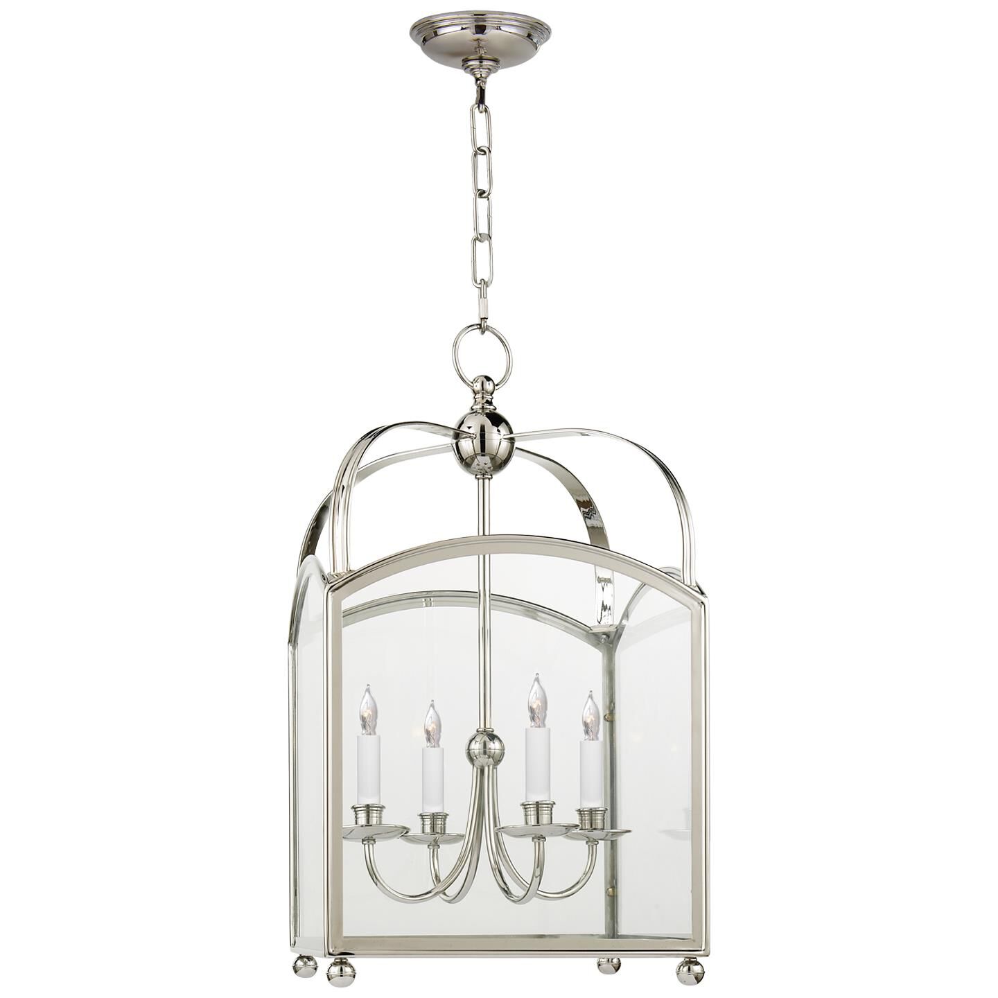 Chapman & Myers Archtop 17 Inch Cage Pendant by Visual Comfort Signature Collection