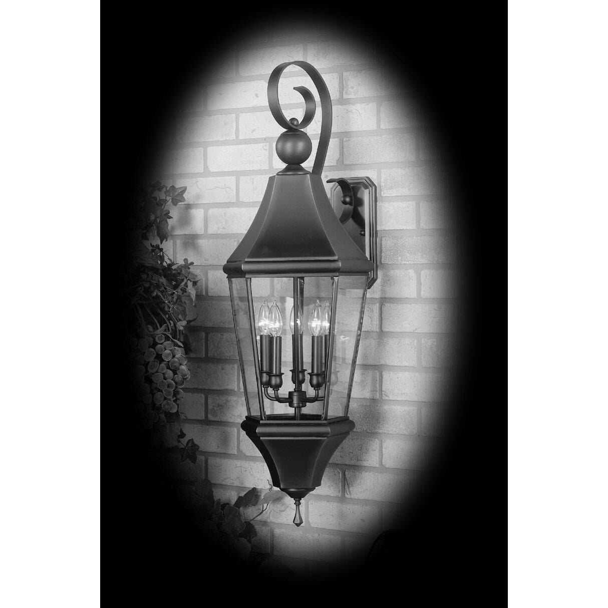 Normandy 38 Inch Tall 5 Light Outdoor Wall Light by Framburg