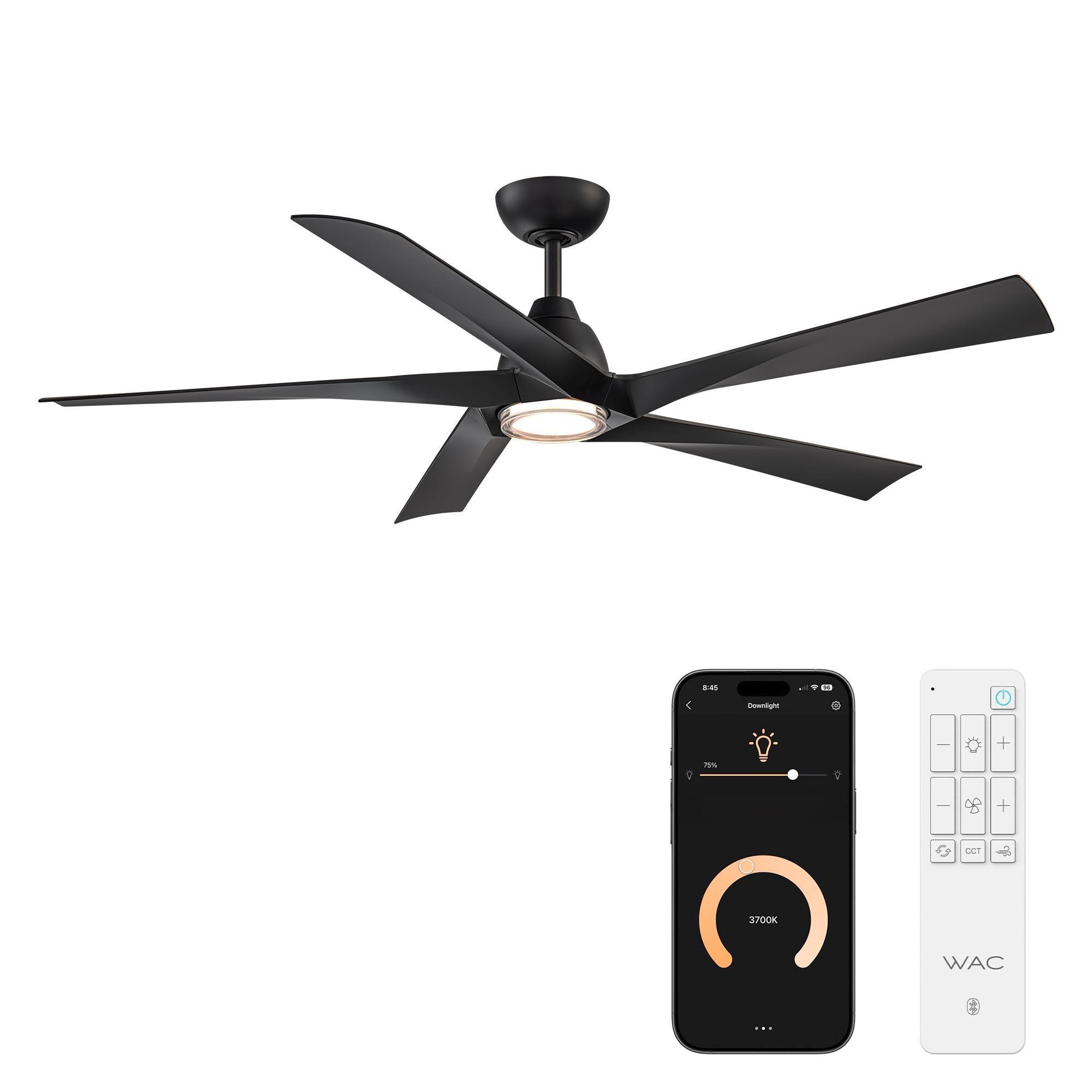 Zeke 60 Inch Ceiling Fan by WAC Lighting