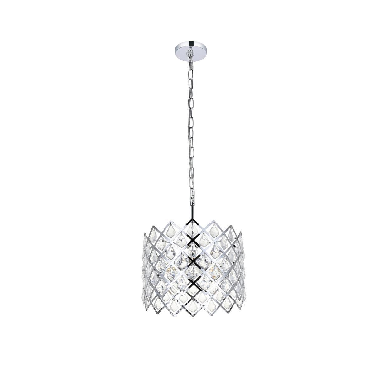 Lyla 13 Inch Large Pendant by Elegant Lighting