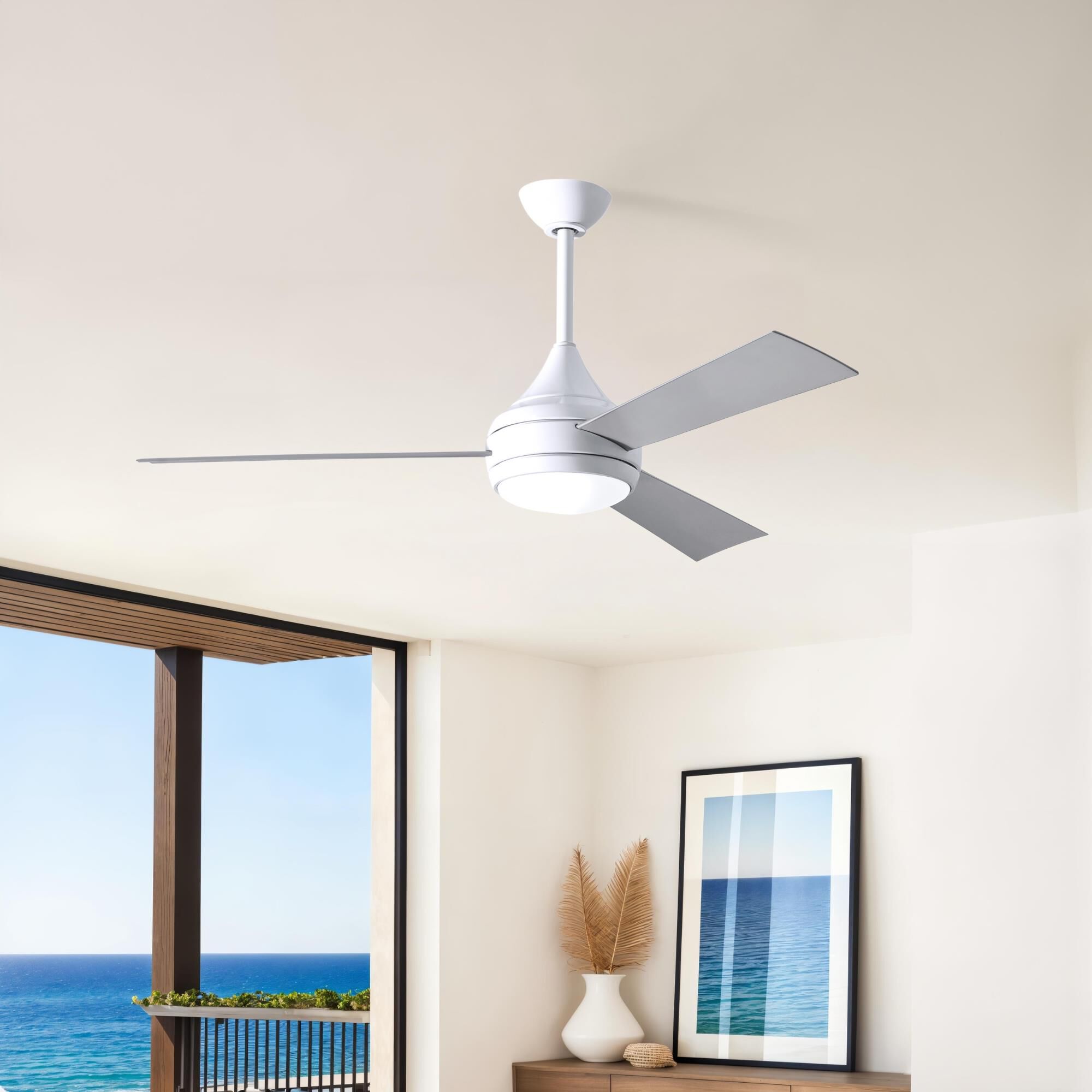 Shown in Gloss White finish