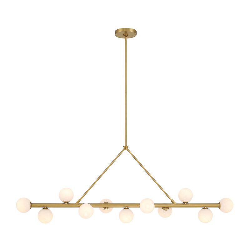 Terrell Medium Linear Chandelier by Crystorama