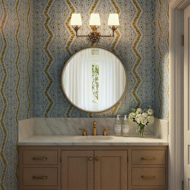 Broche 21 Inch 3 Light Bath Vanity Light by Crystorama