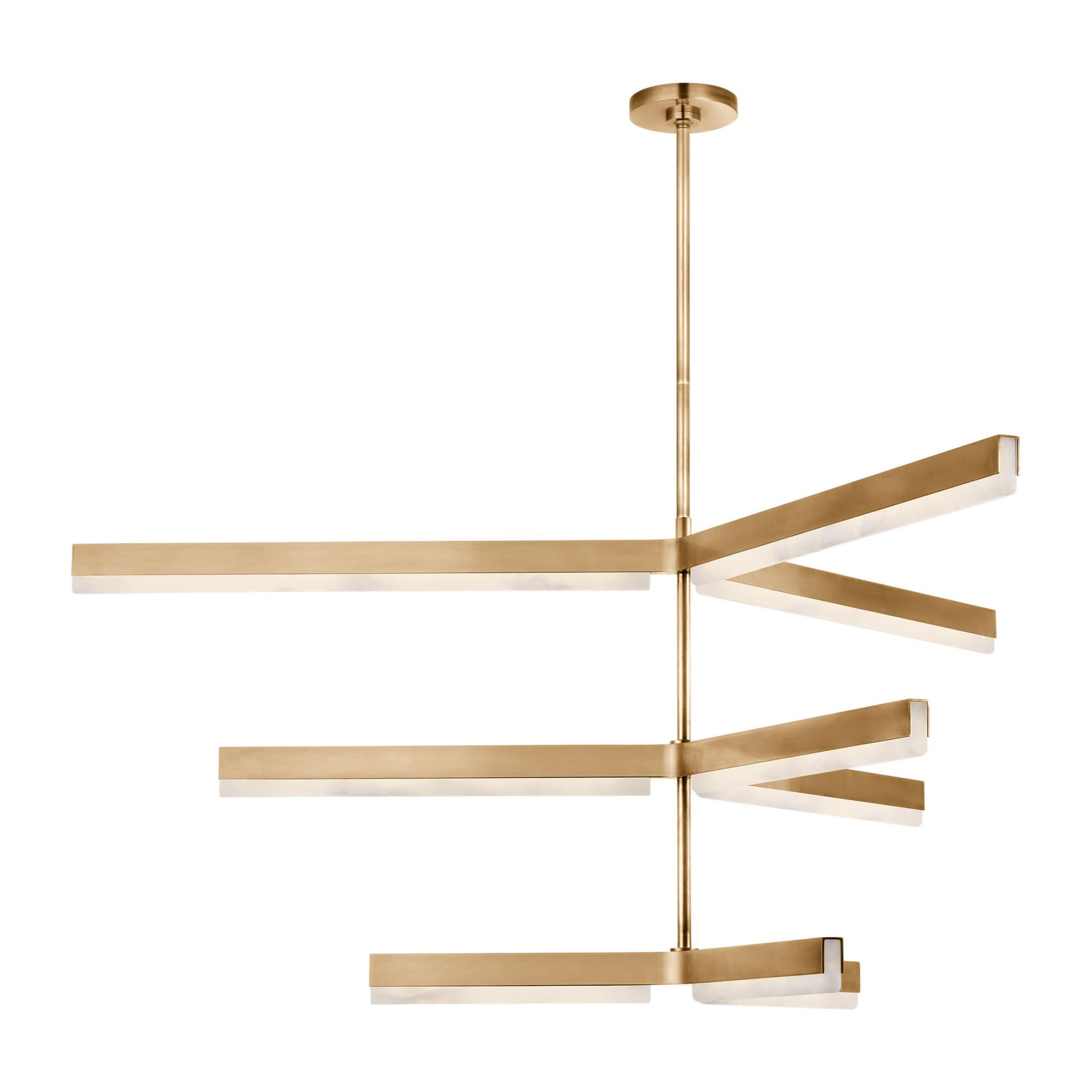 Kelly Wearstler Linea 56 Inch Chandelier by Visual Comfort Modern Collection