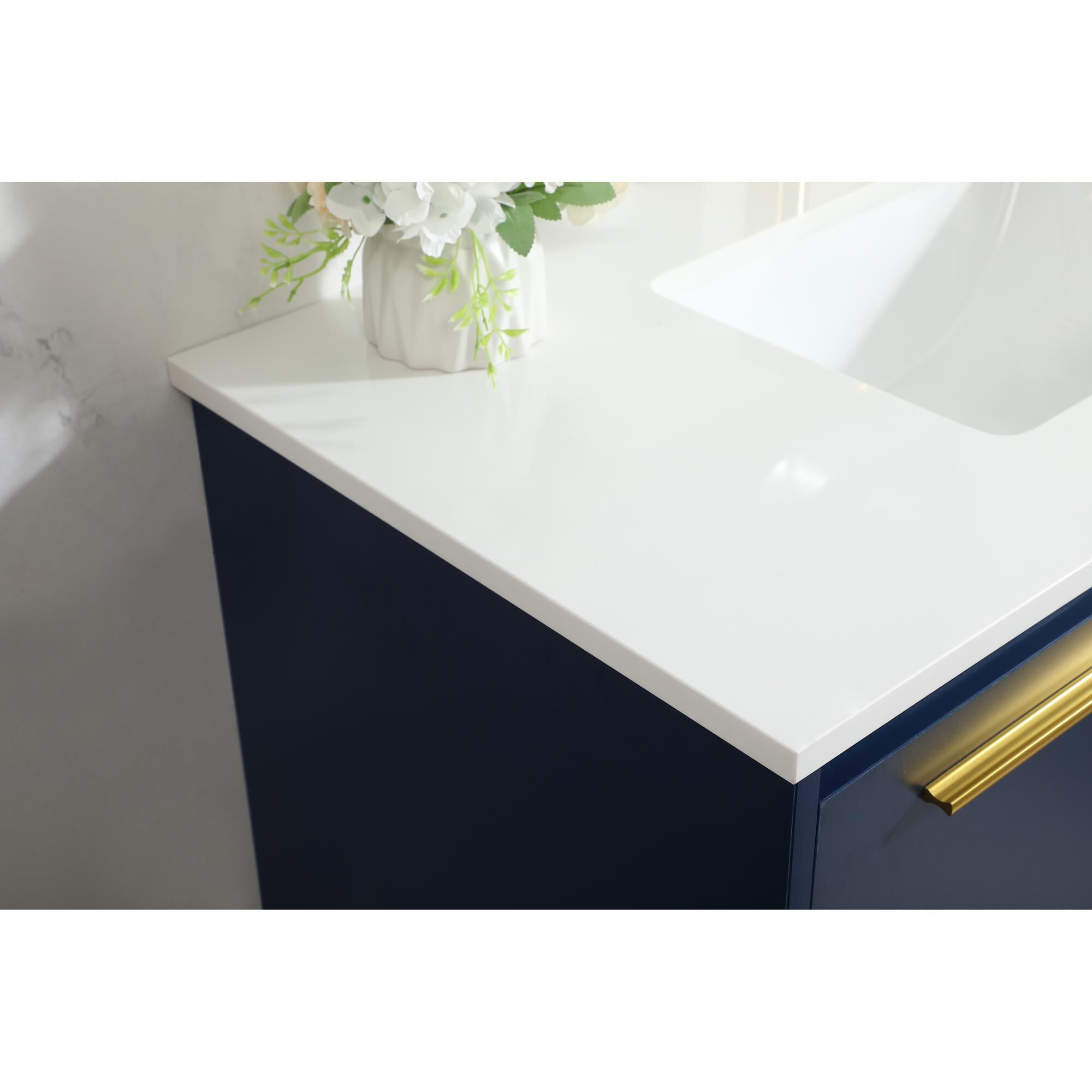 Shown in Blue finish