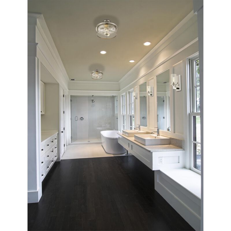 Savannah 13 Inch 2 Light Semi Flush Mount by Z-Lite
