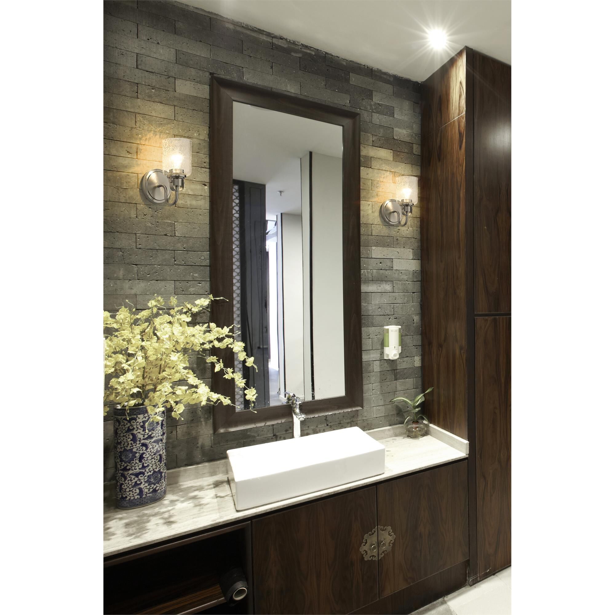 Shown in Brushed Nickel finish