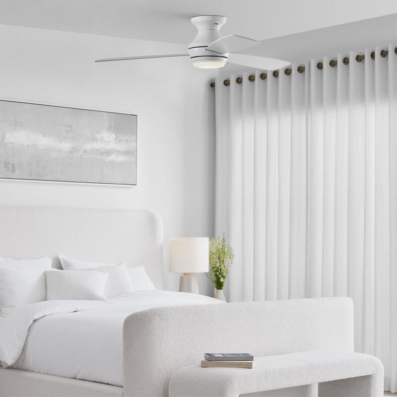 Ikon 52 Led 52 Inch Ceiling Fan with Light Kit by Visual Comfort Fan