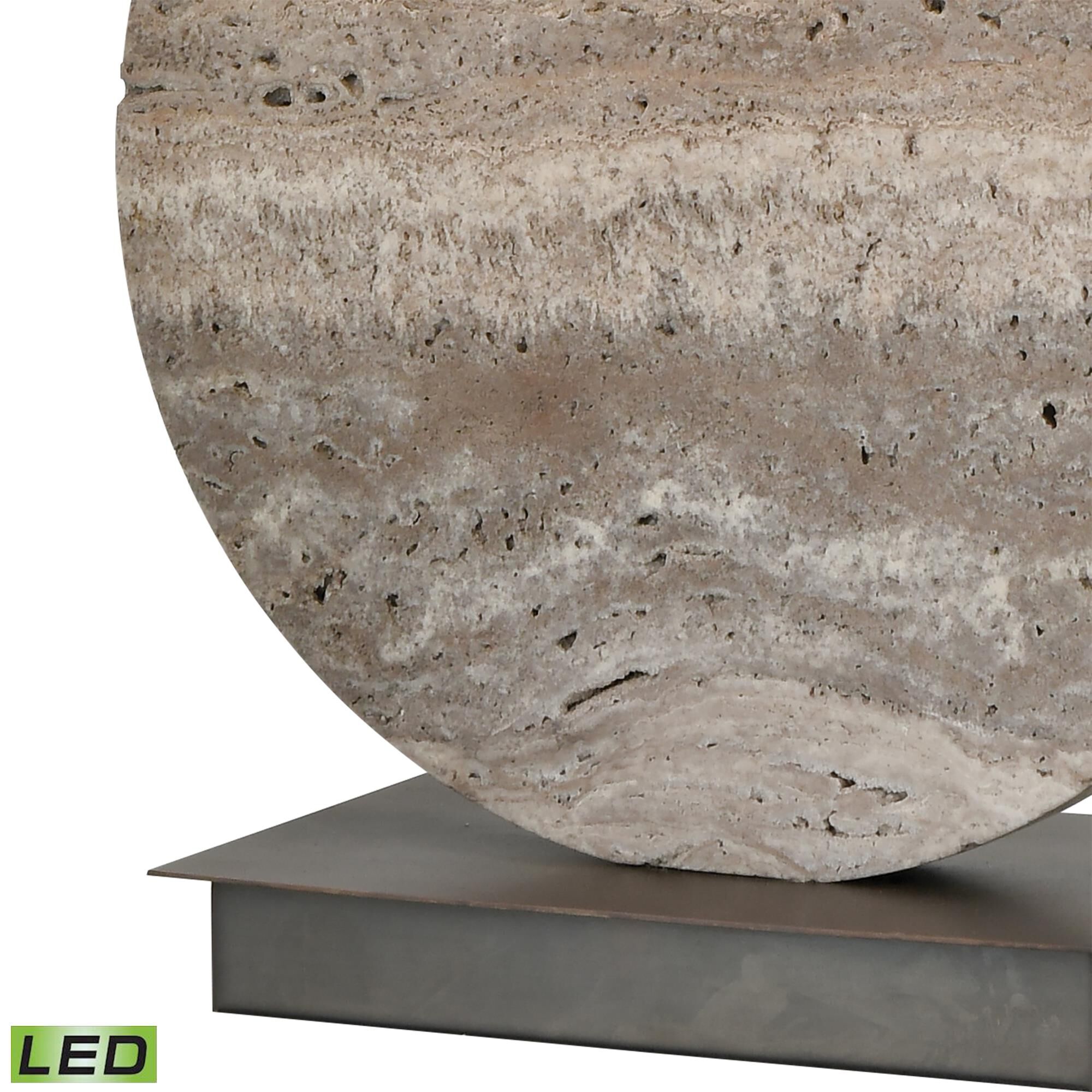 Shown in Gray finish and Gray Faux Silk Fabric shade