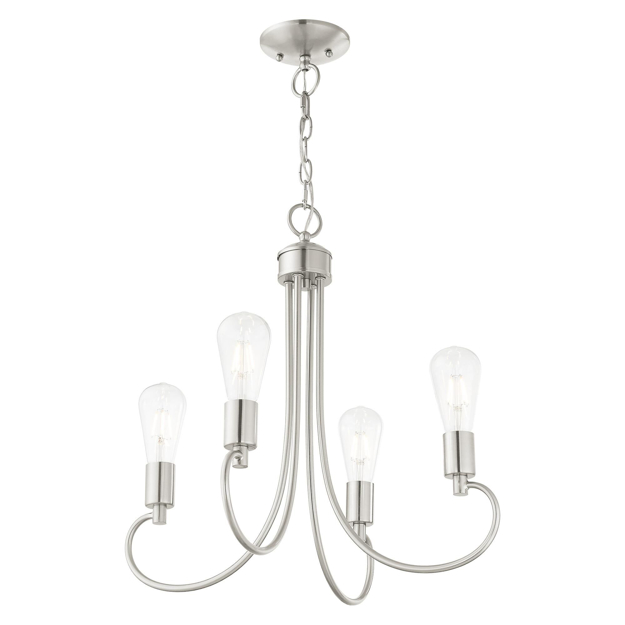 Bari 4 Light Mini Chandelier by Livex Lighting