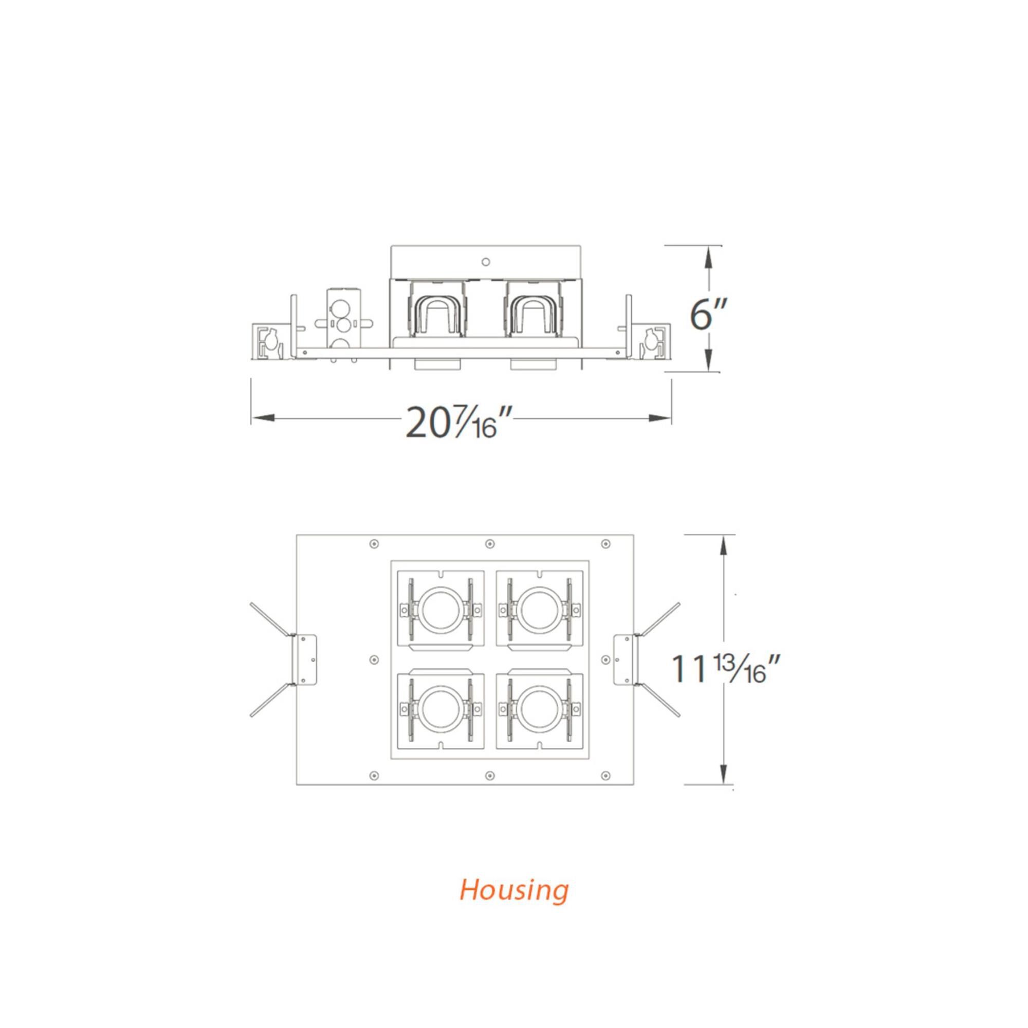 20 Inch LED Remodel Housing by WAC Lighting