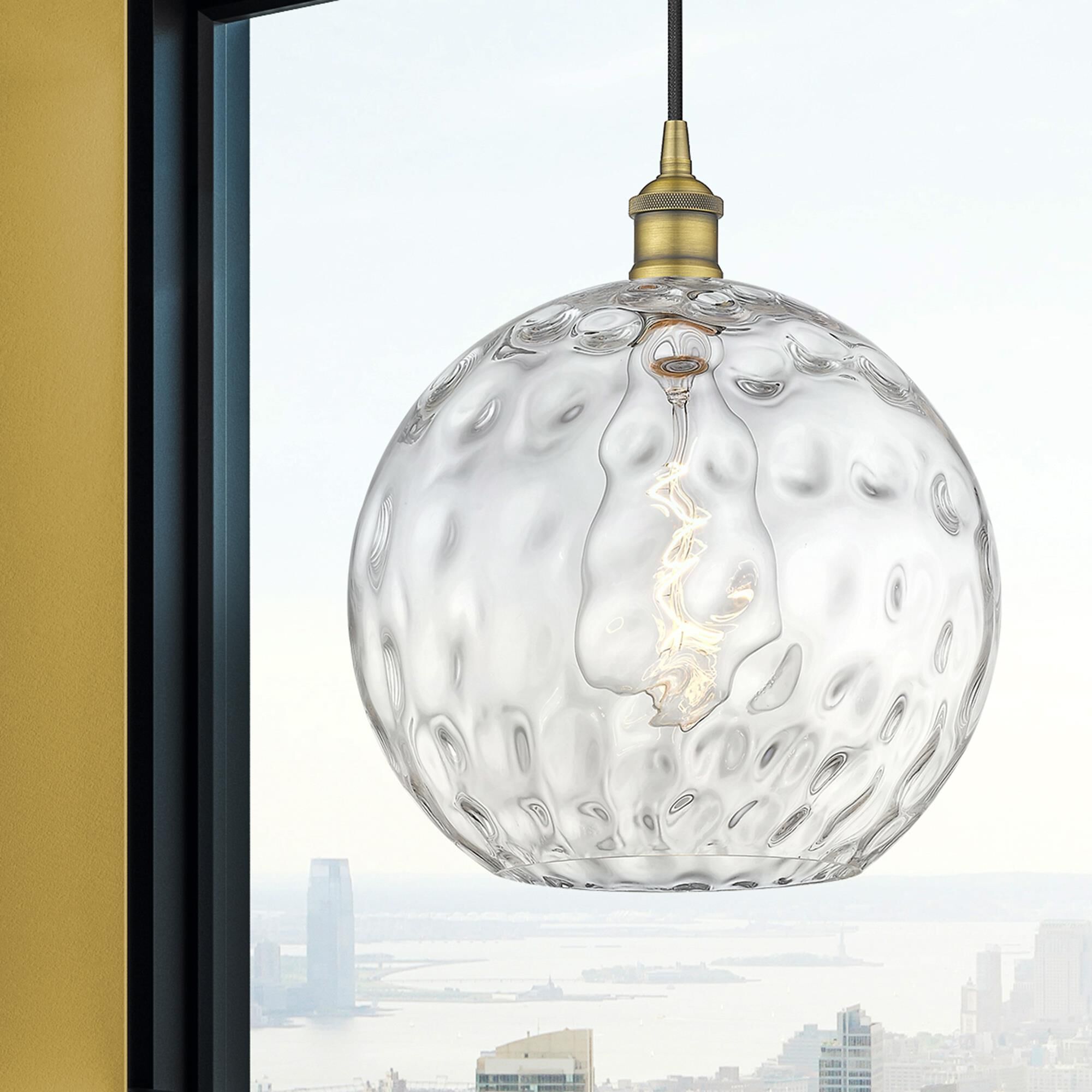 Bruno Marashlian Athens Water Glass Mini Pendant by Innovations Lighting