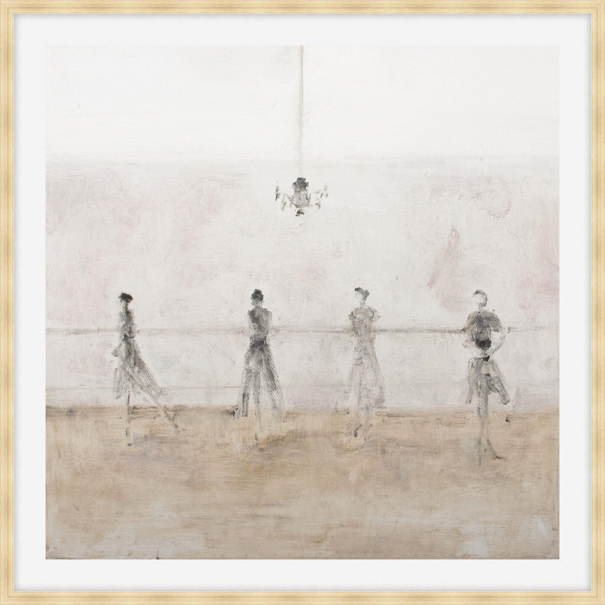 Ellie Vergura Four Ballerinas Print by LEVEL57