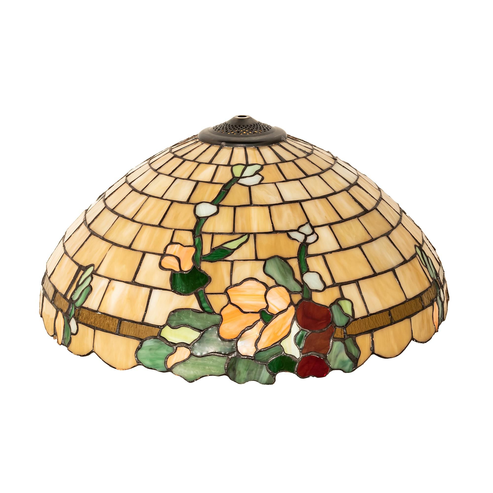 Shown with Ruby;Sunflower;Green;Beige glass