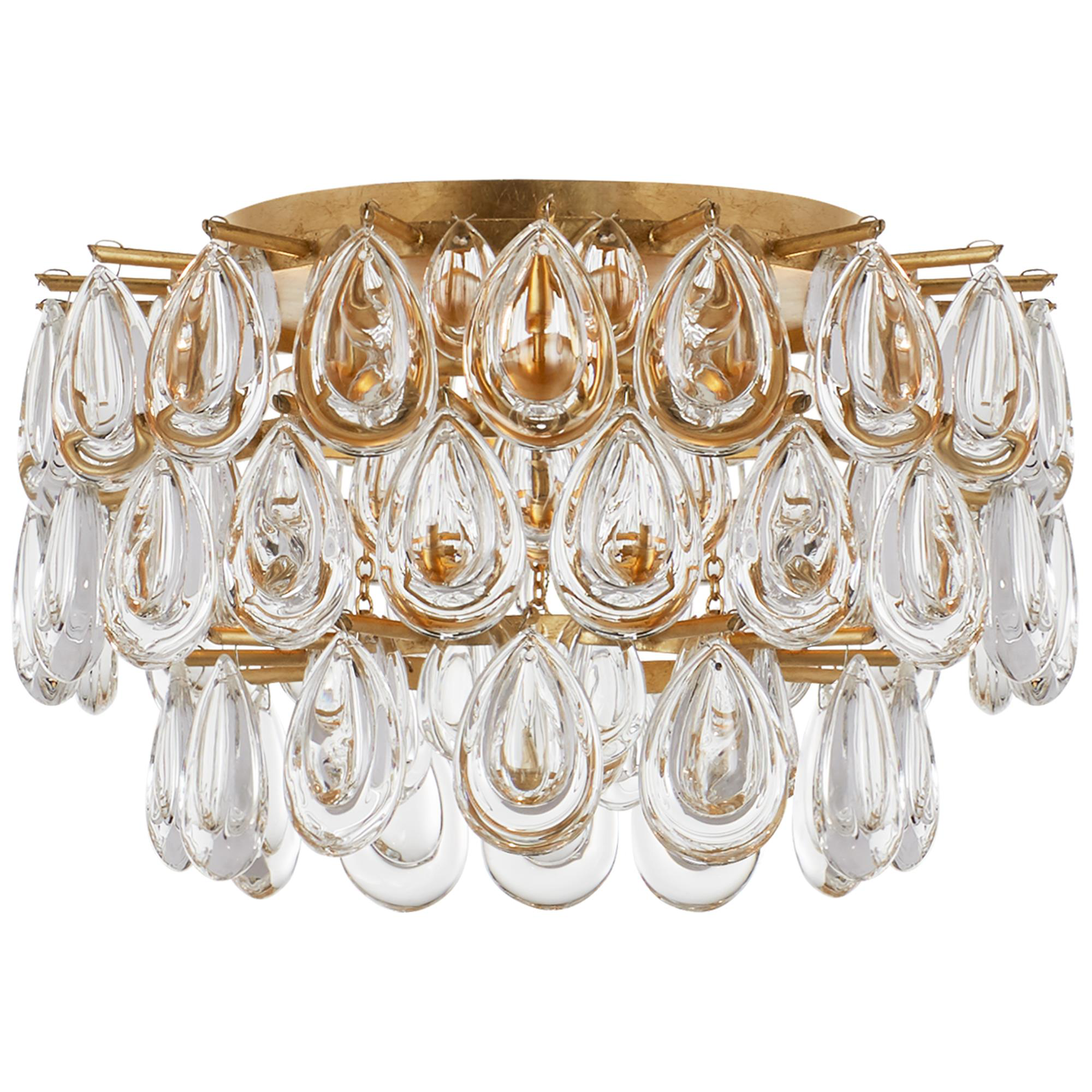 Shown in Gild finish and Crystal shade