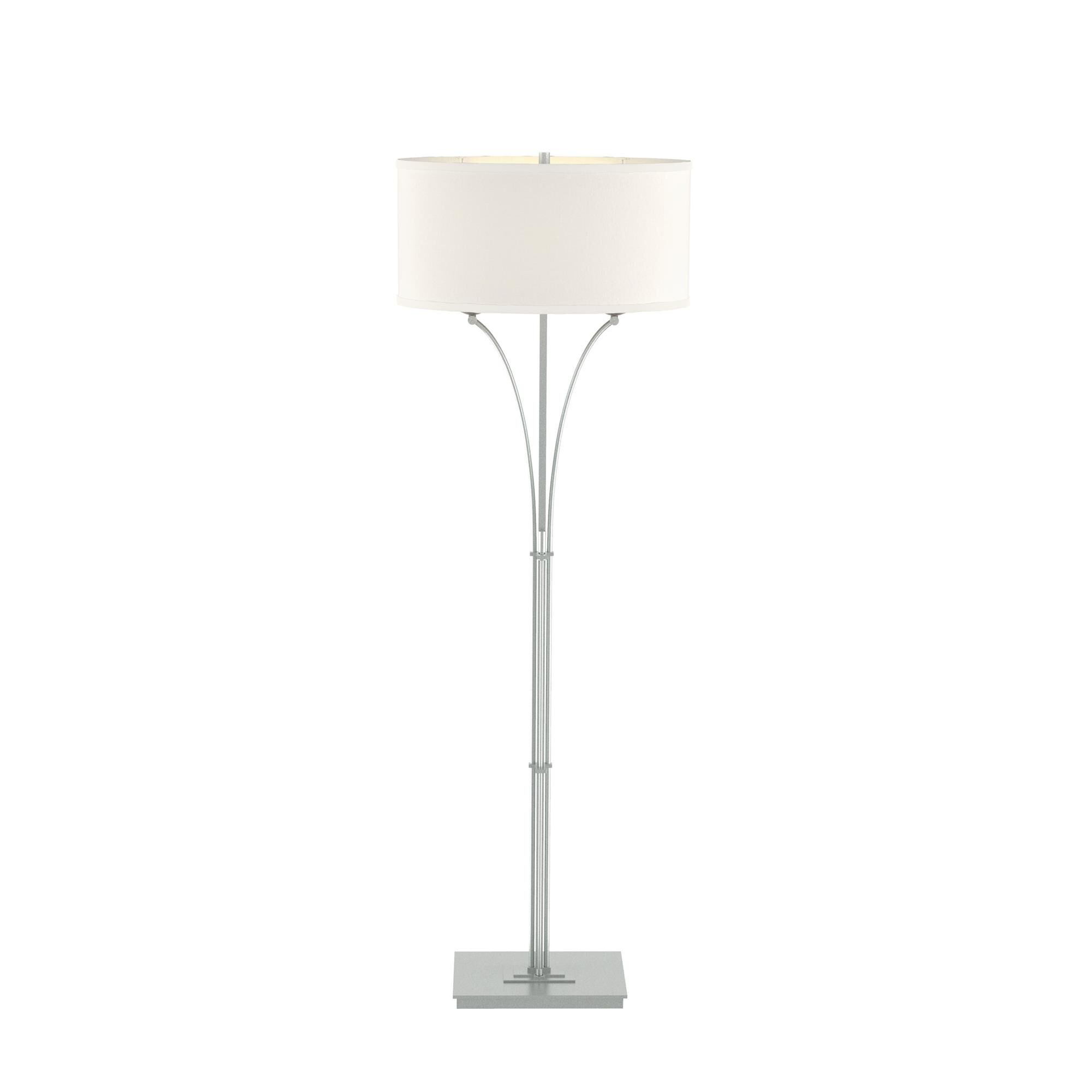 Shown in Vintage Platinum finish and Flax shade