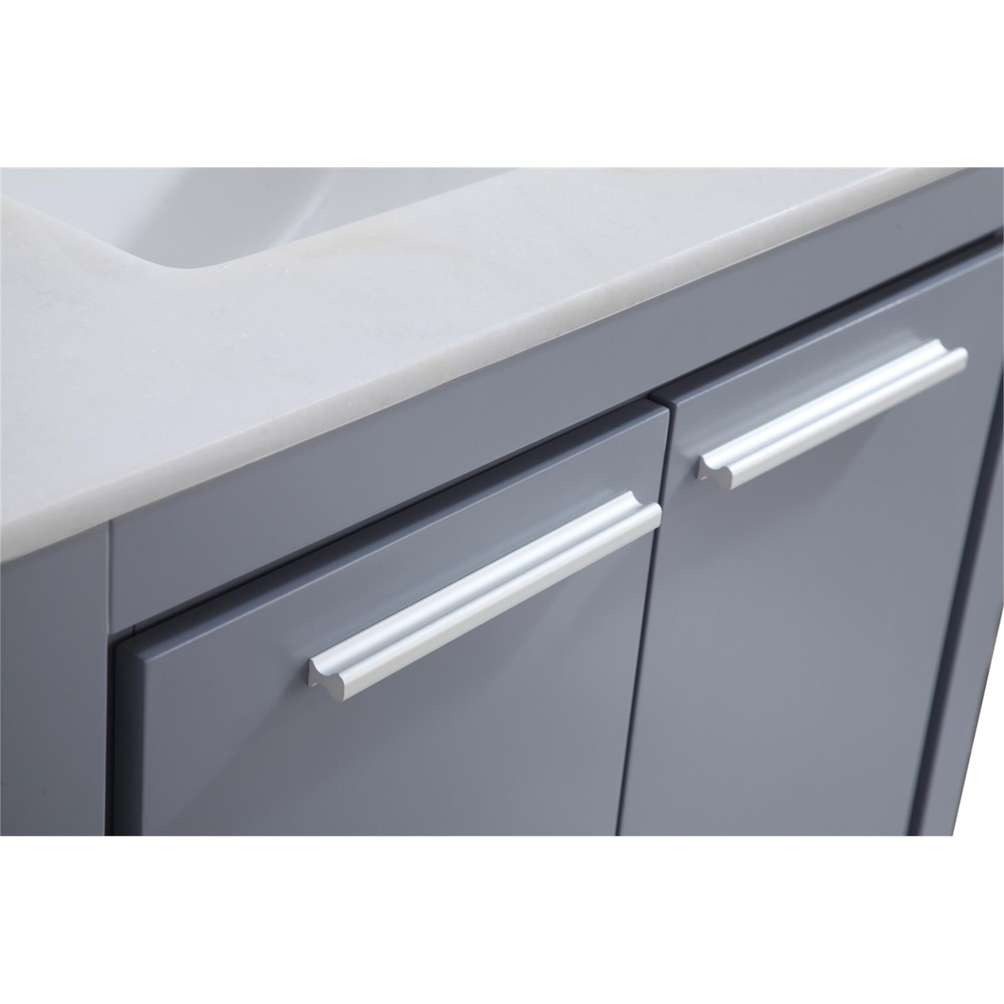 Shown in Grey finish