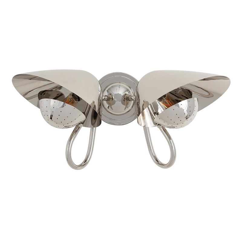 Keaton Medium 2 Light Wall Sconce by Regina Andrew